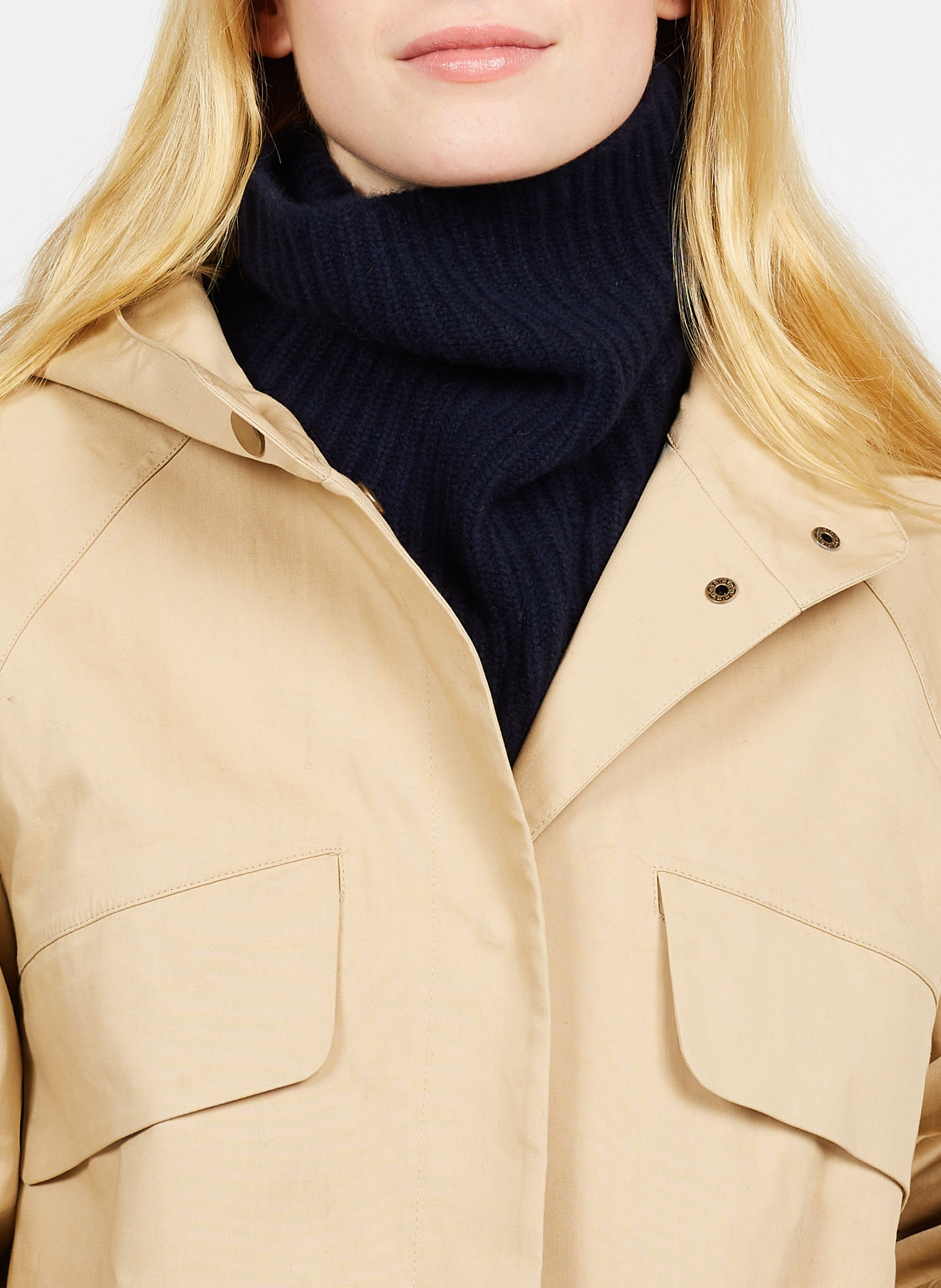 Detachable cashmere collar KOON