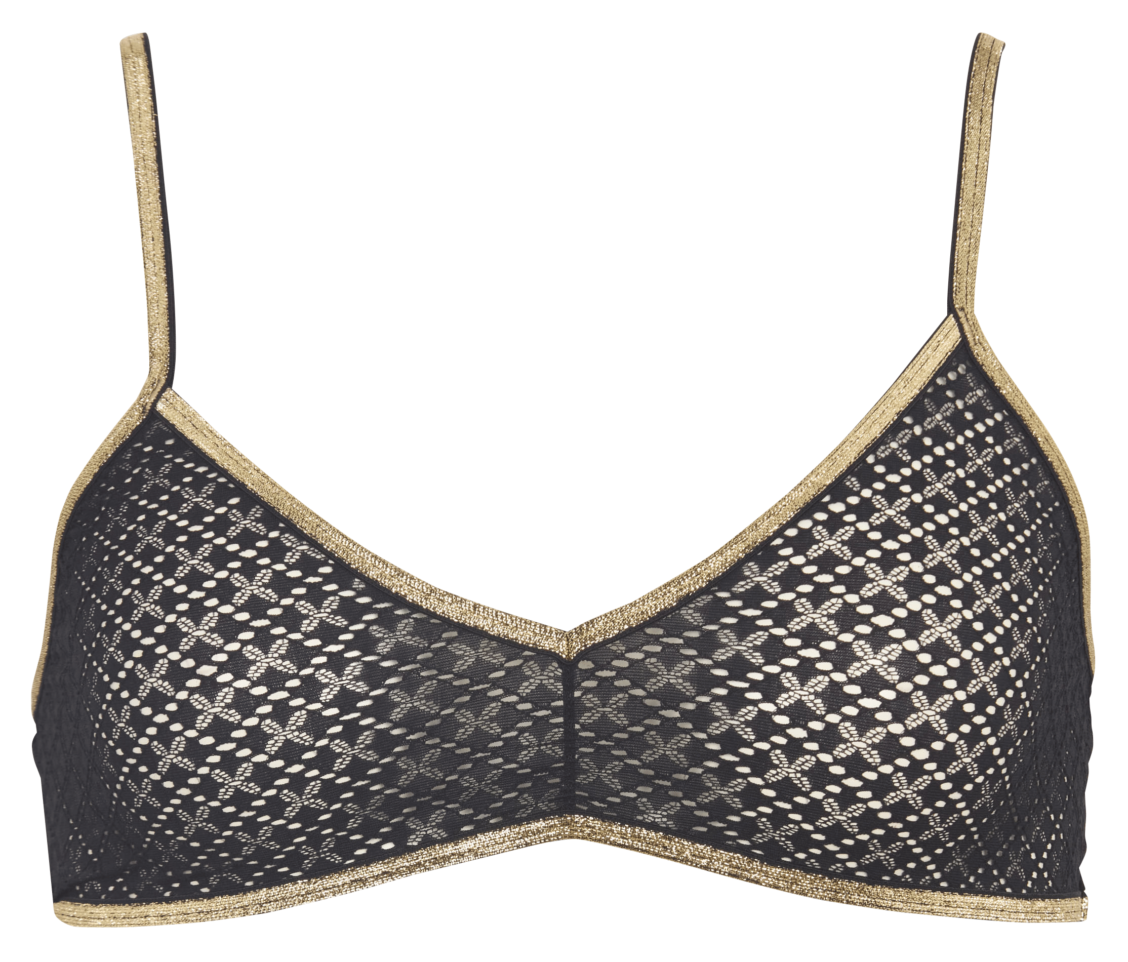 Bustier aus Spitze LA NOUVELLE Schwarz