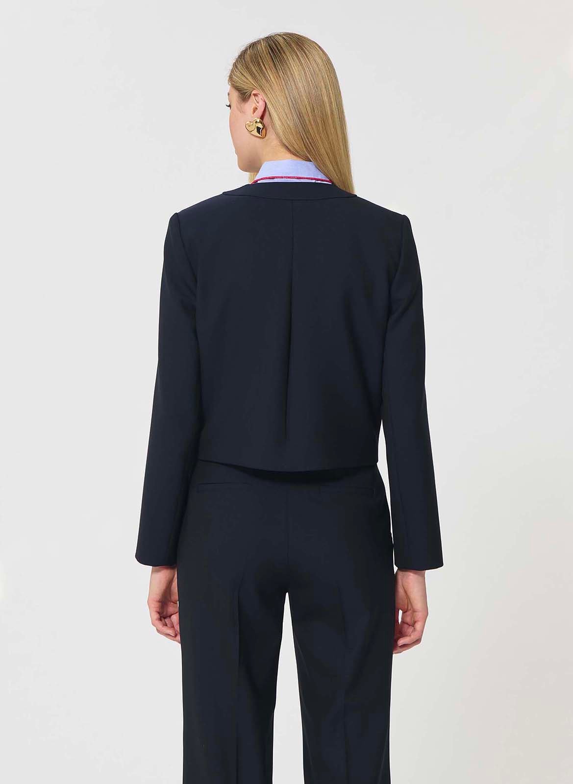 Kort aansluitend jasje TARA JARMON Blauw