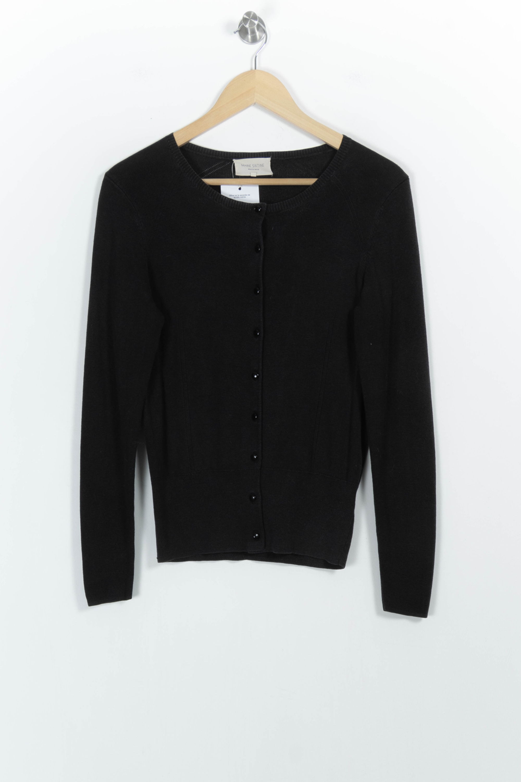 Cardigan MARIE SIXTINE - SECONDE MAIN Black