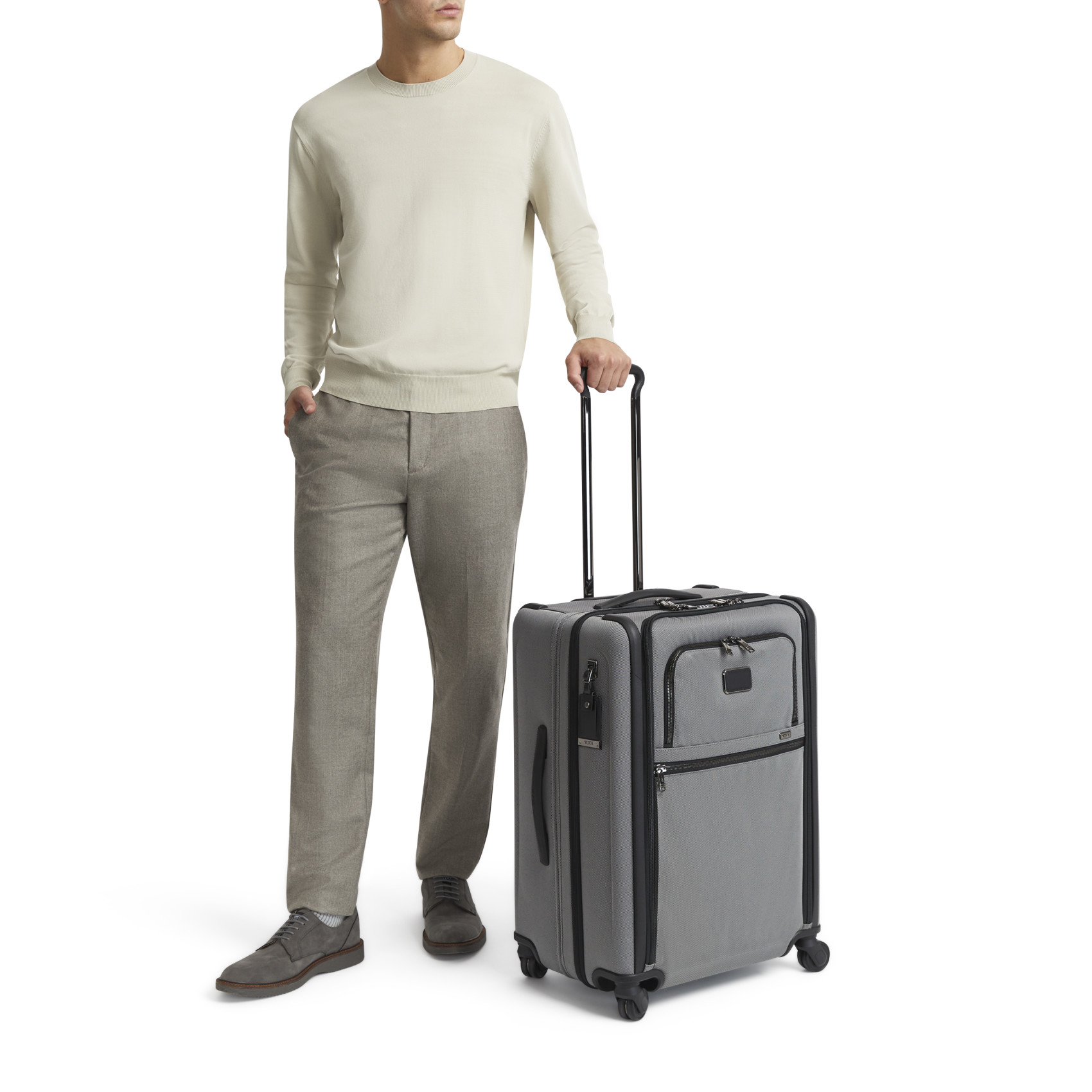 Tumi alpha suitcase 4 wheels size M TUMI Grey