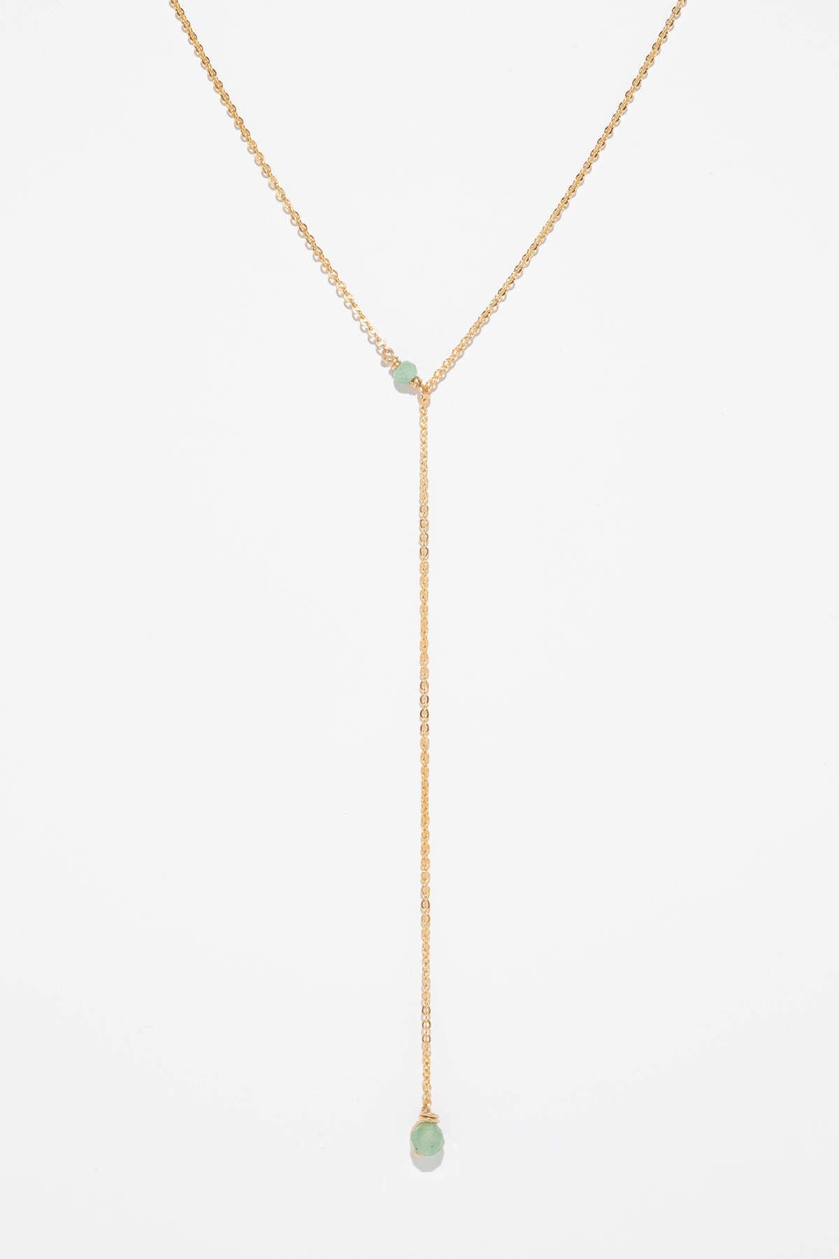Vice Versa Necklace - Emerald YAY Green