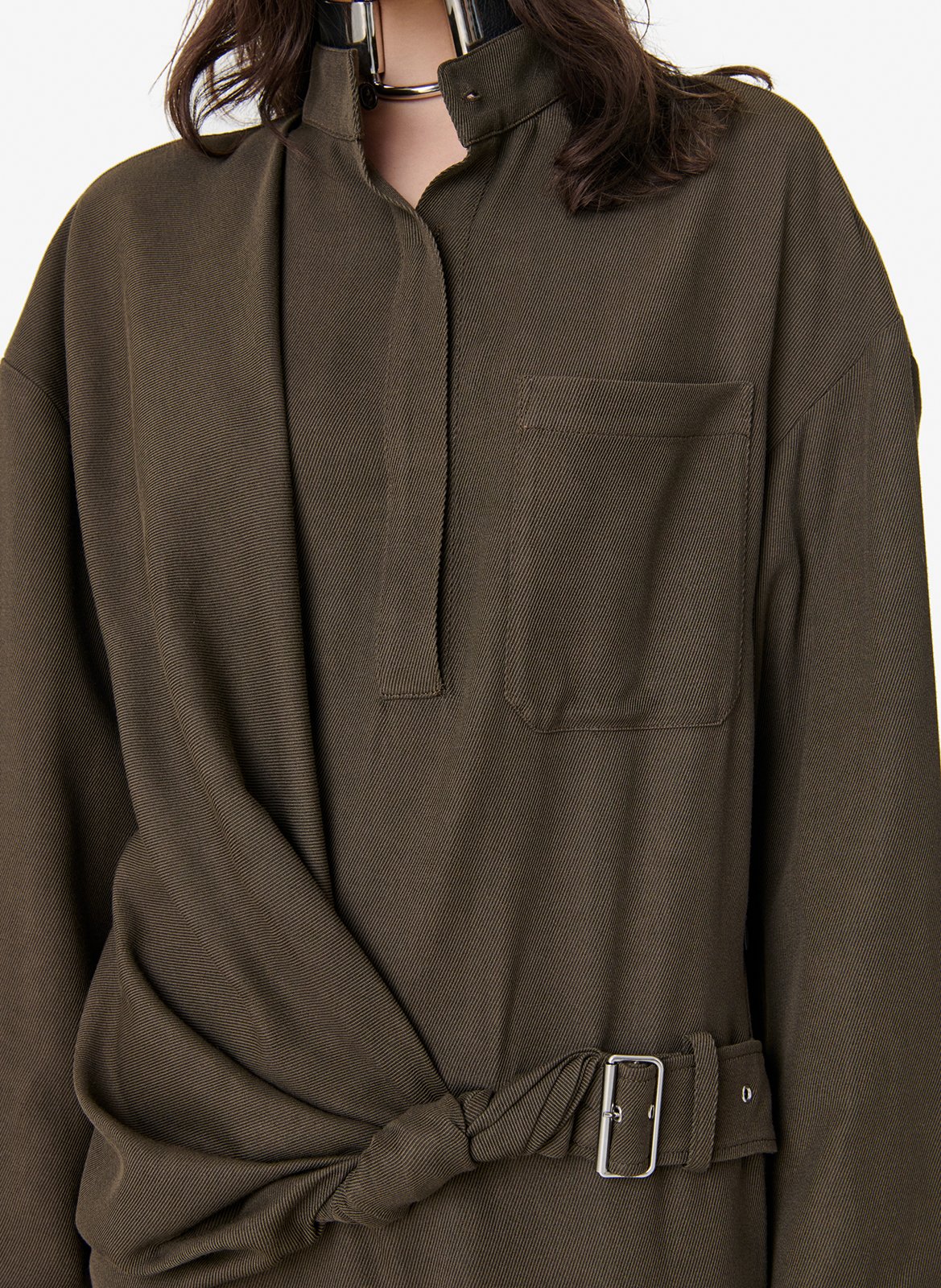 Weites Maxikleid IRO Braun