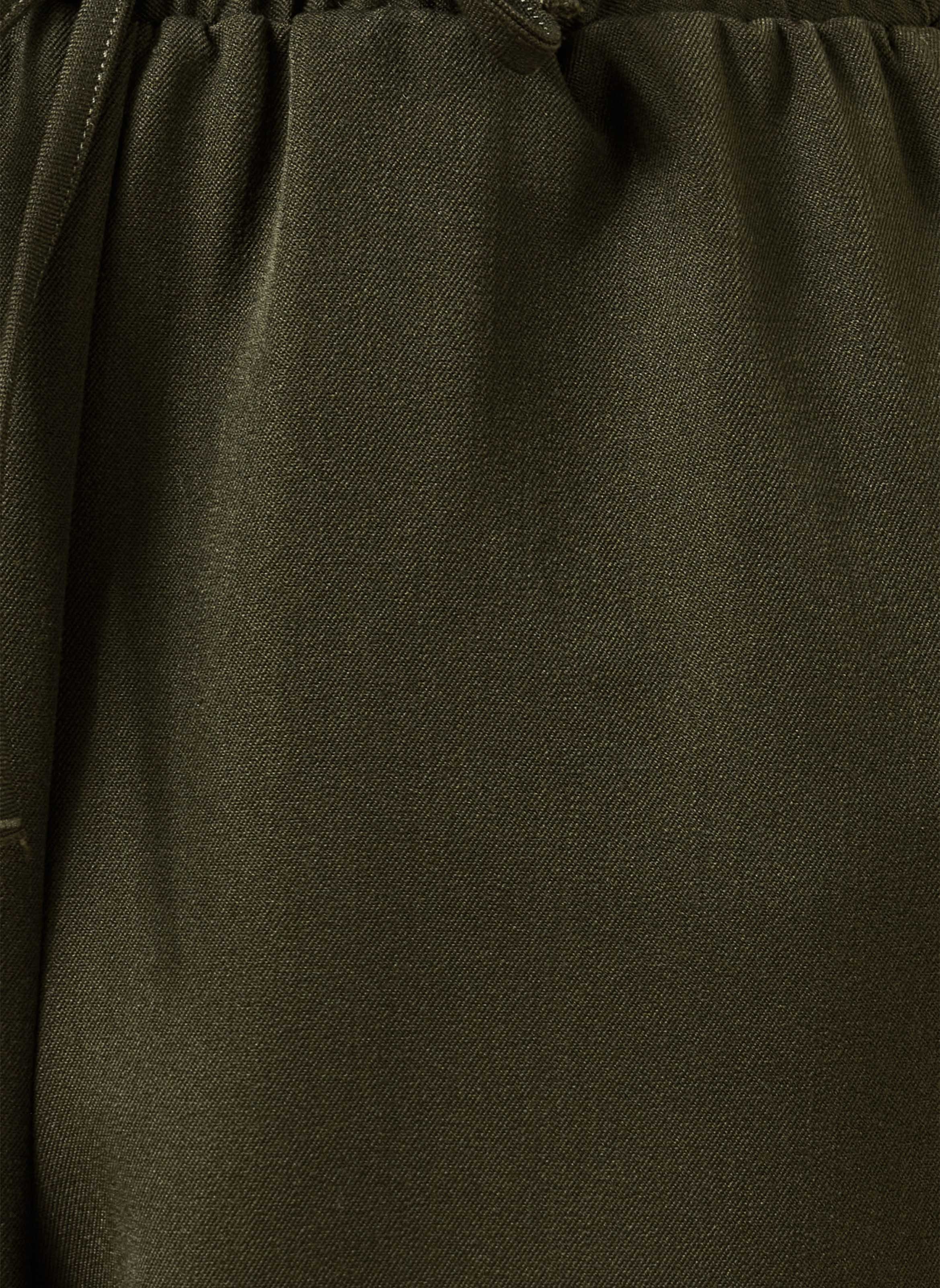 Pantalon carotte uni LA FEE MARABOUTEE Vert