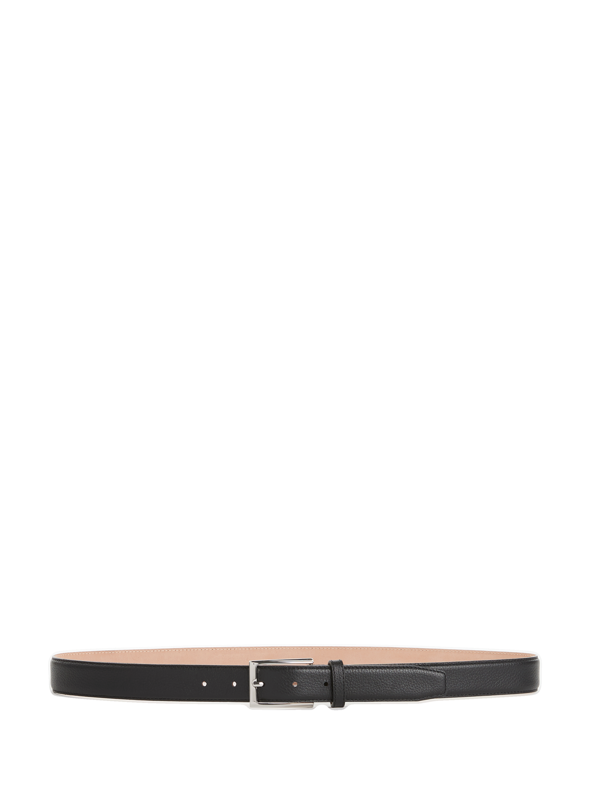 Grained leather belt cein alt a2738 grain chestnut AU PRINTEMPS PARIS Black