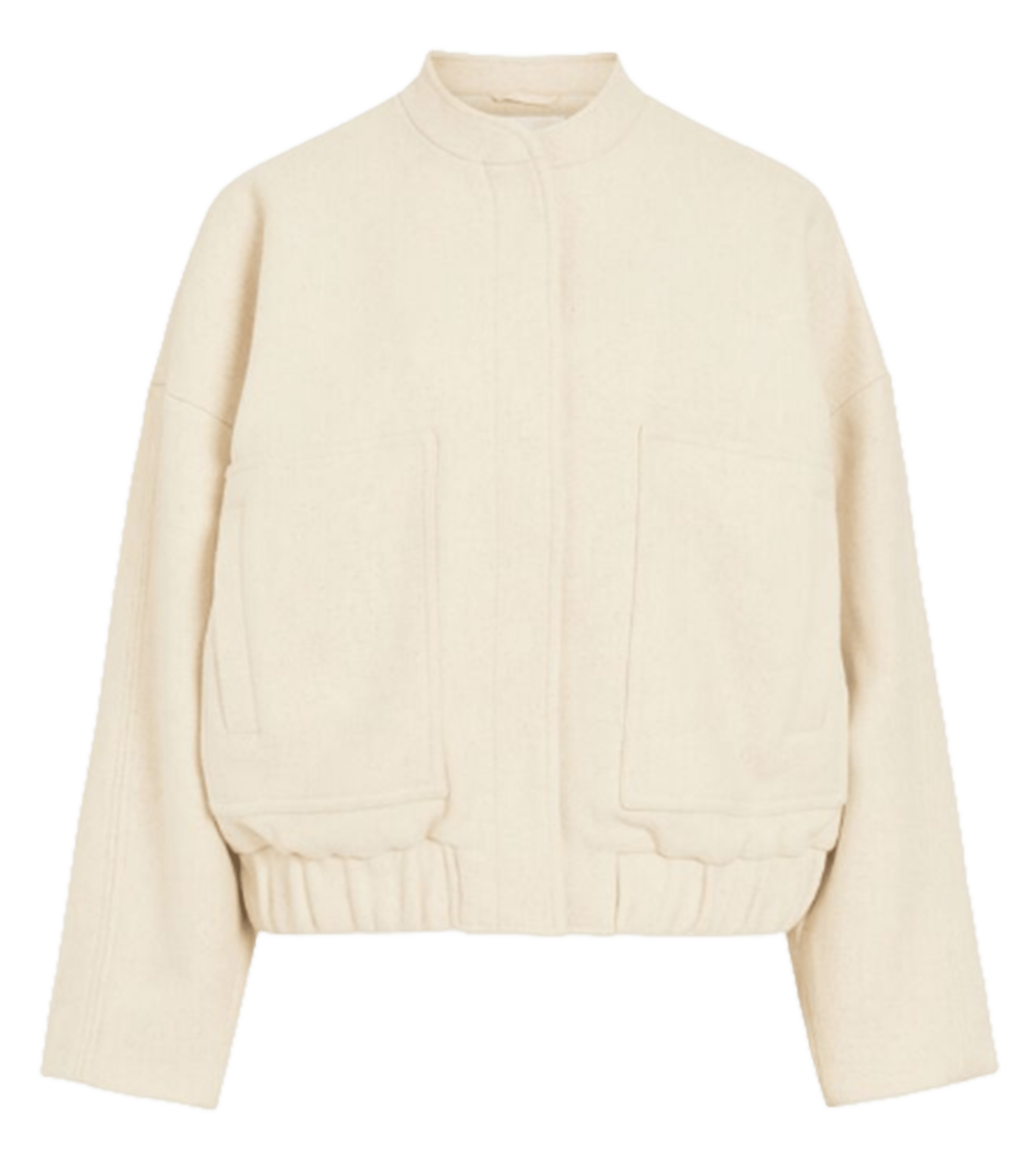 Veste ample en laine mélangée ROUGE EDIT Beige
