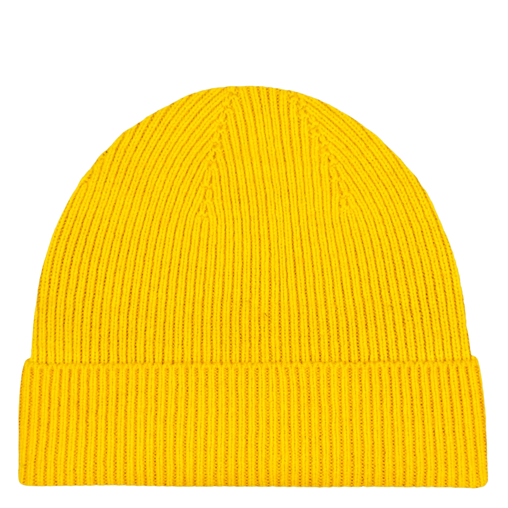 Bonnet en laine et cachemire CEZEMBRE Jaune