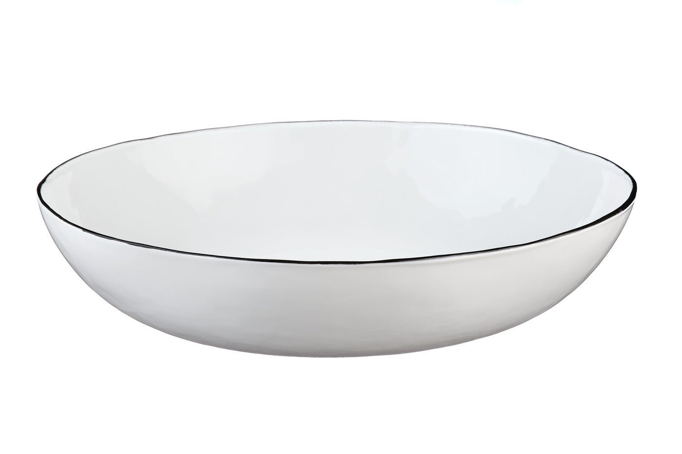 Fruit bowl set ø29cm and ø33.5cm - 2 pieces - snow white BJORN White