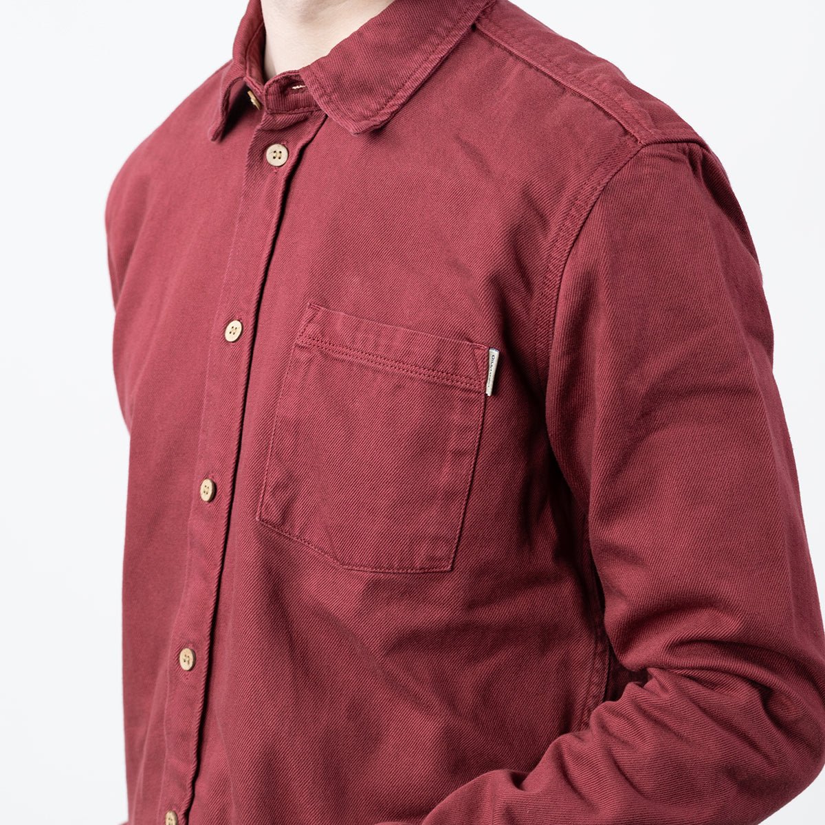 Denim overshirt BILLYBELT Red