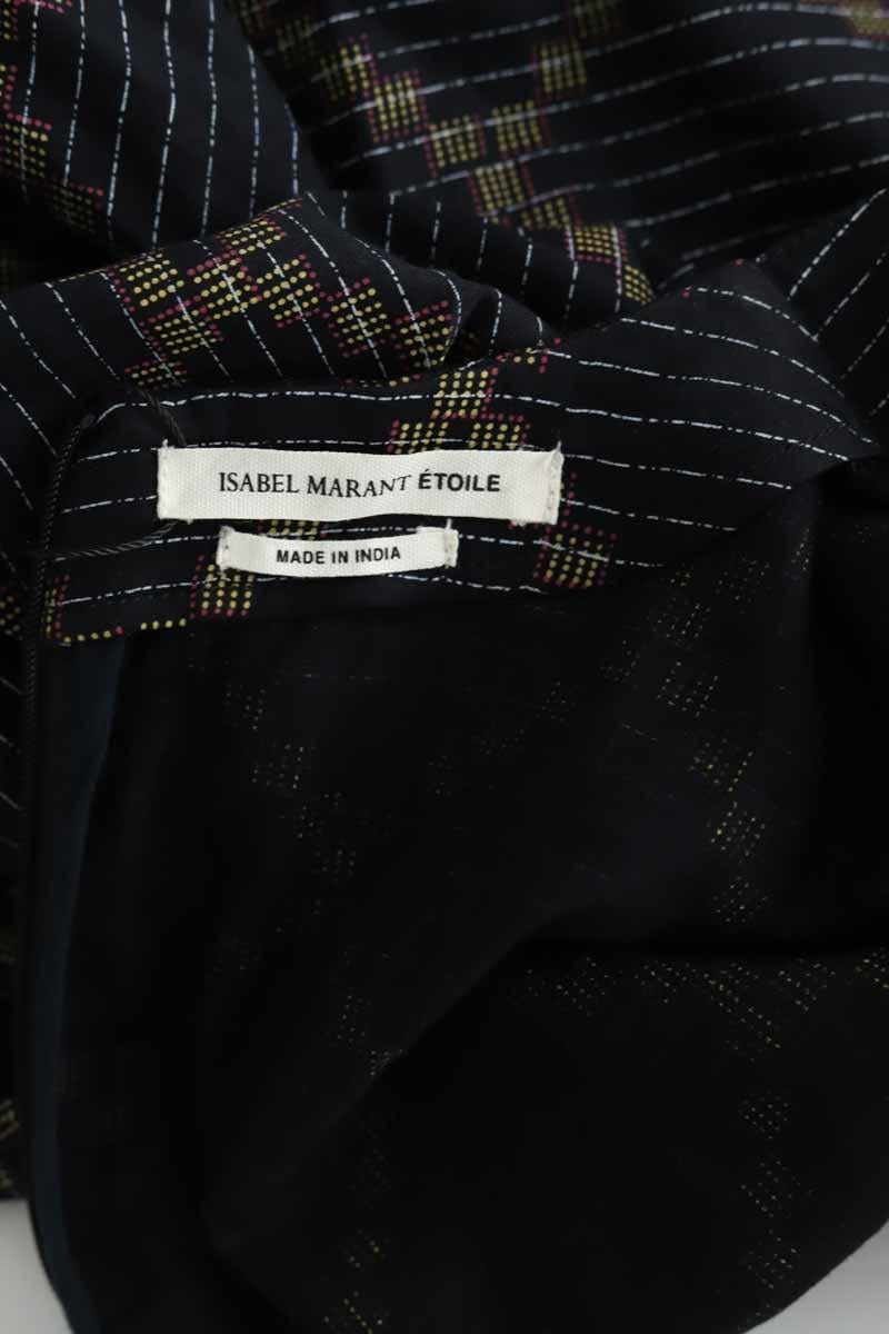 Cotton dress ISABEL MARANT ÉTOILE - SECONDE MAIN Black