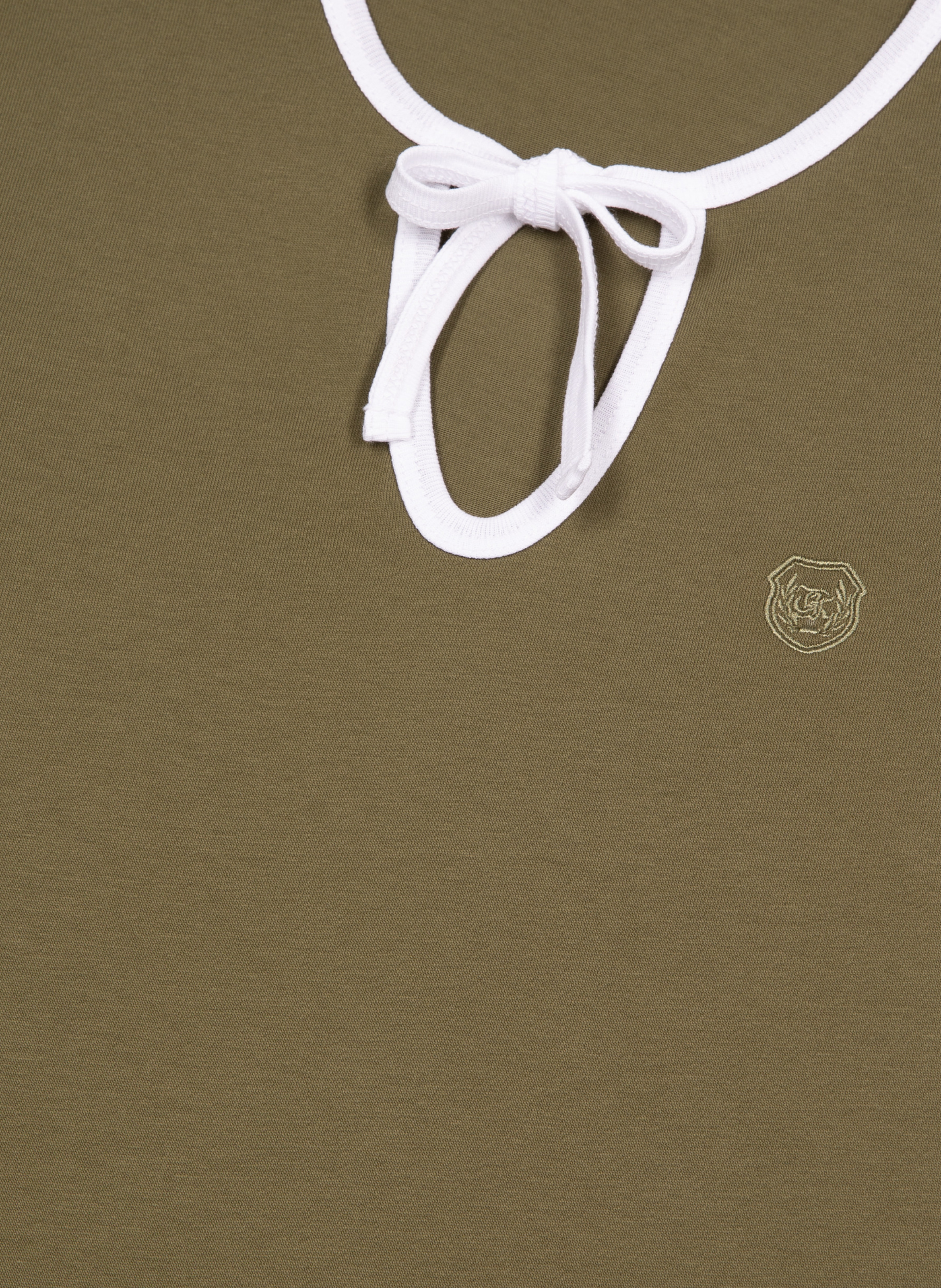 T-shirt with a drop neckline THE KOOPLES Green