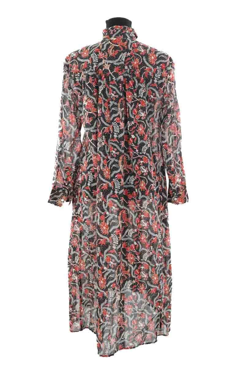 Cotton dress ISABEL MARANT ÉTOILE - SECONDE MAIN Black