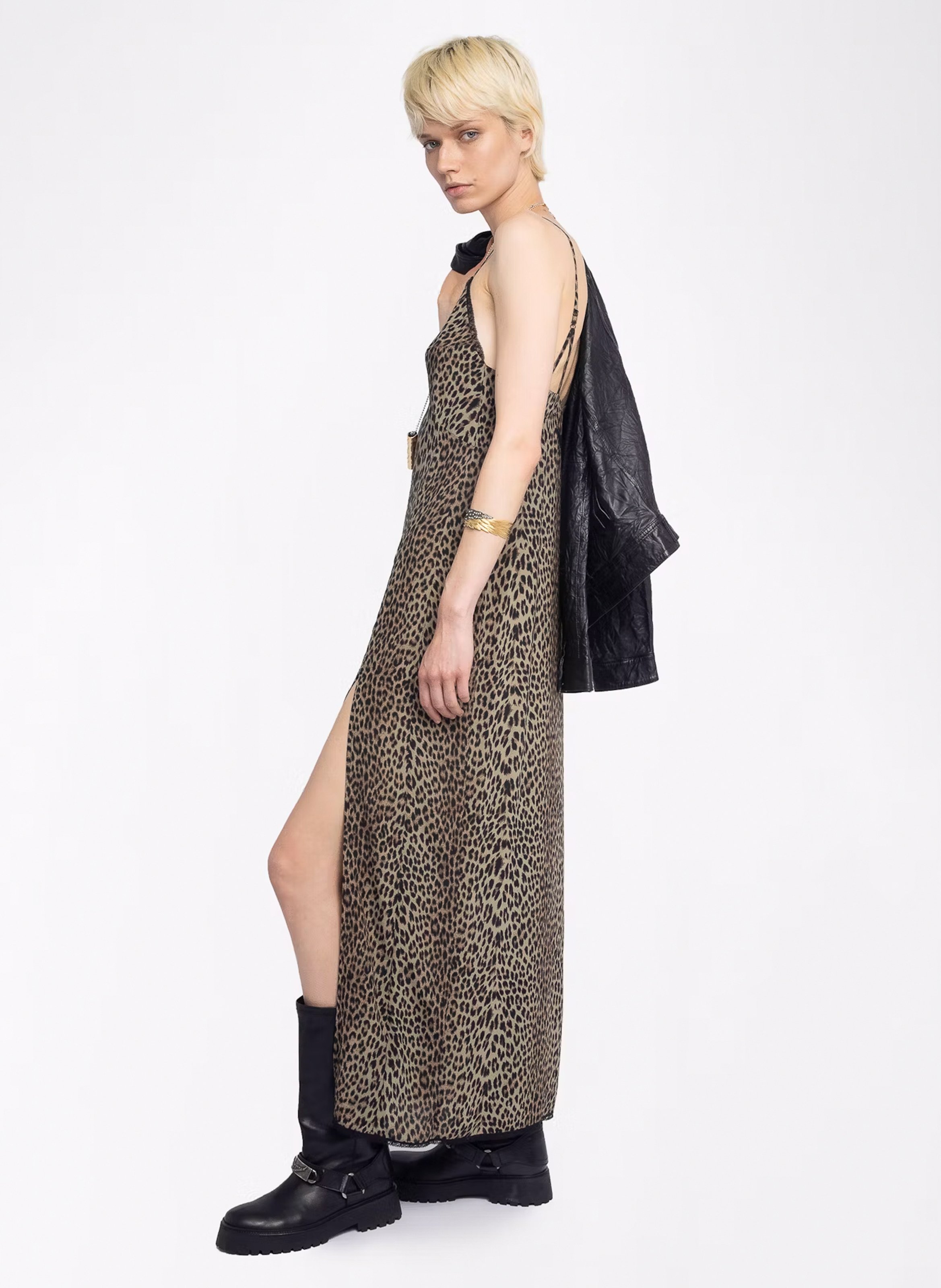 Robe longue imprimée ZADIG&VOLTAIRE Vert