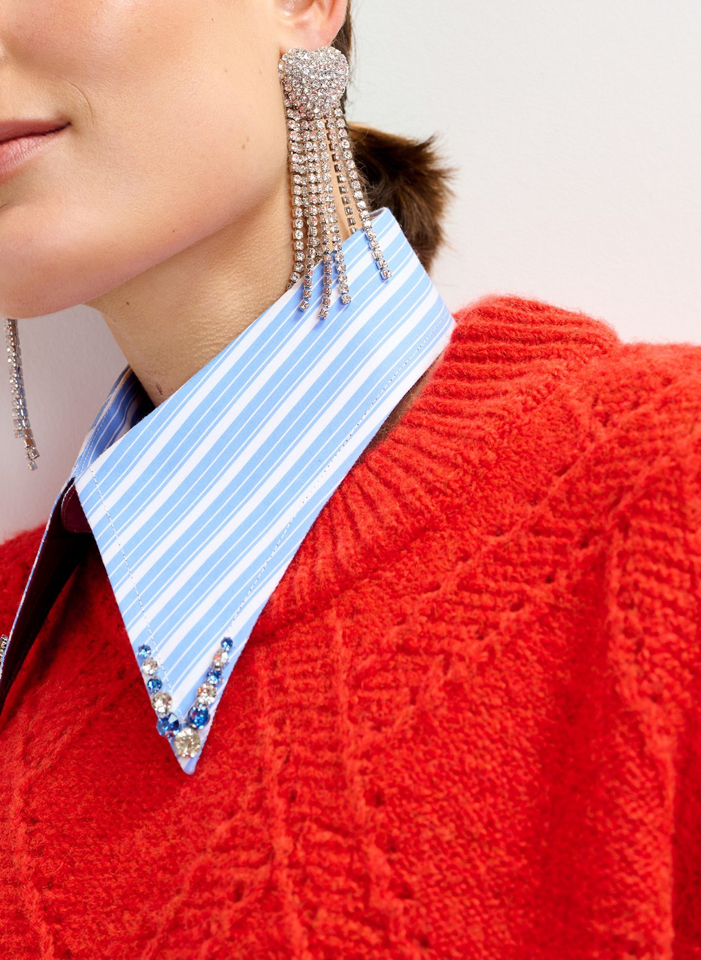 Boucles d&#039;oreilles en forme de cœur ESSENTIEL ANTWERP Argent