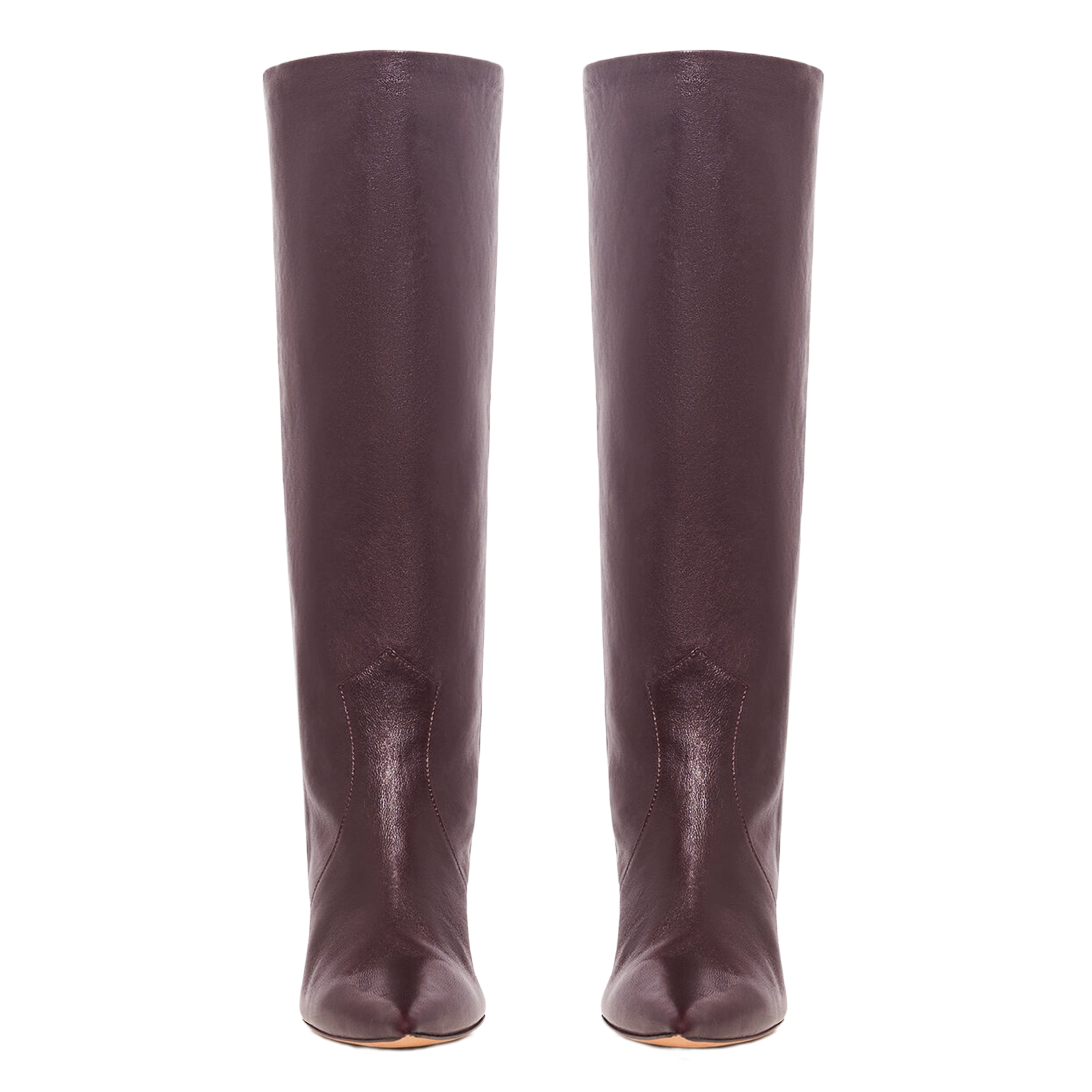 Bottes en cuir IRO Rouge