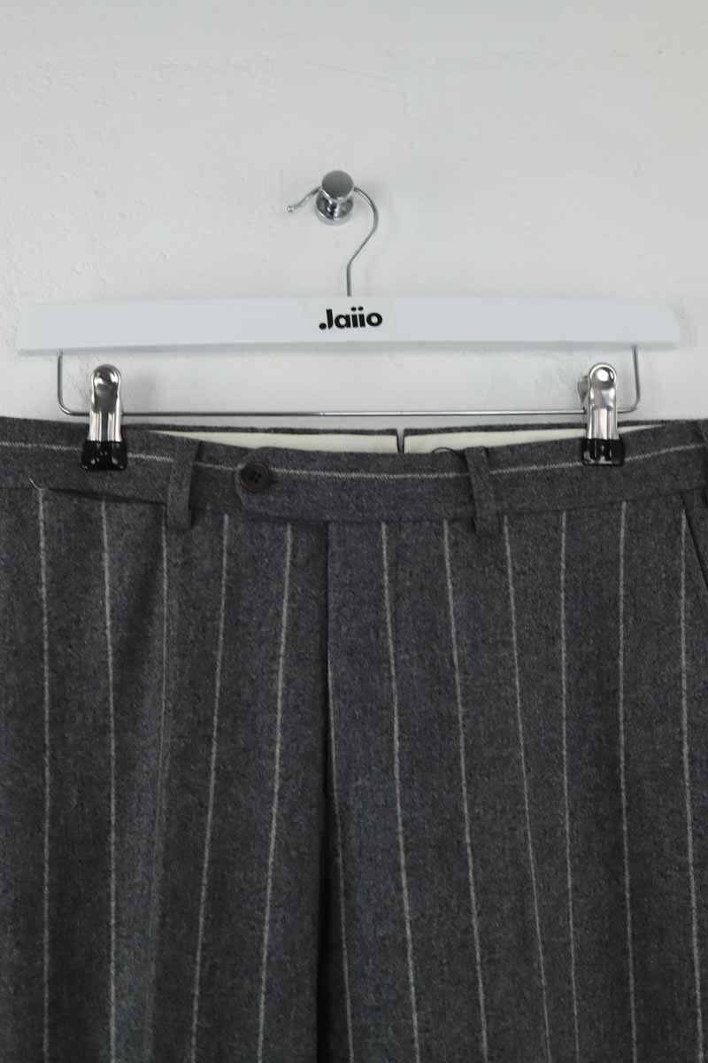 Bandol straight woollen trousers BOSS - SECONDE MAIN Grey