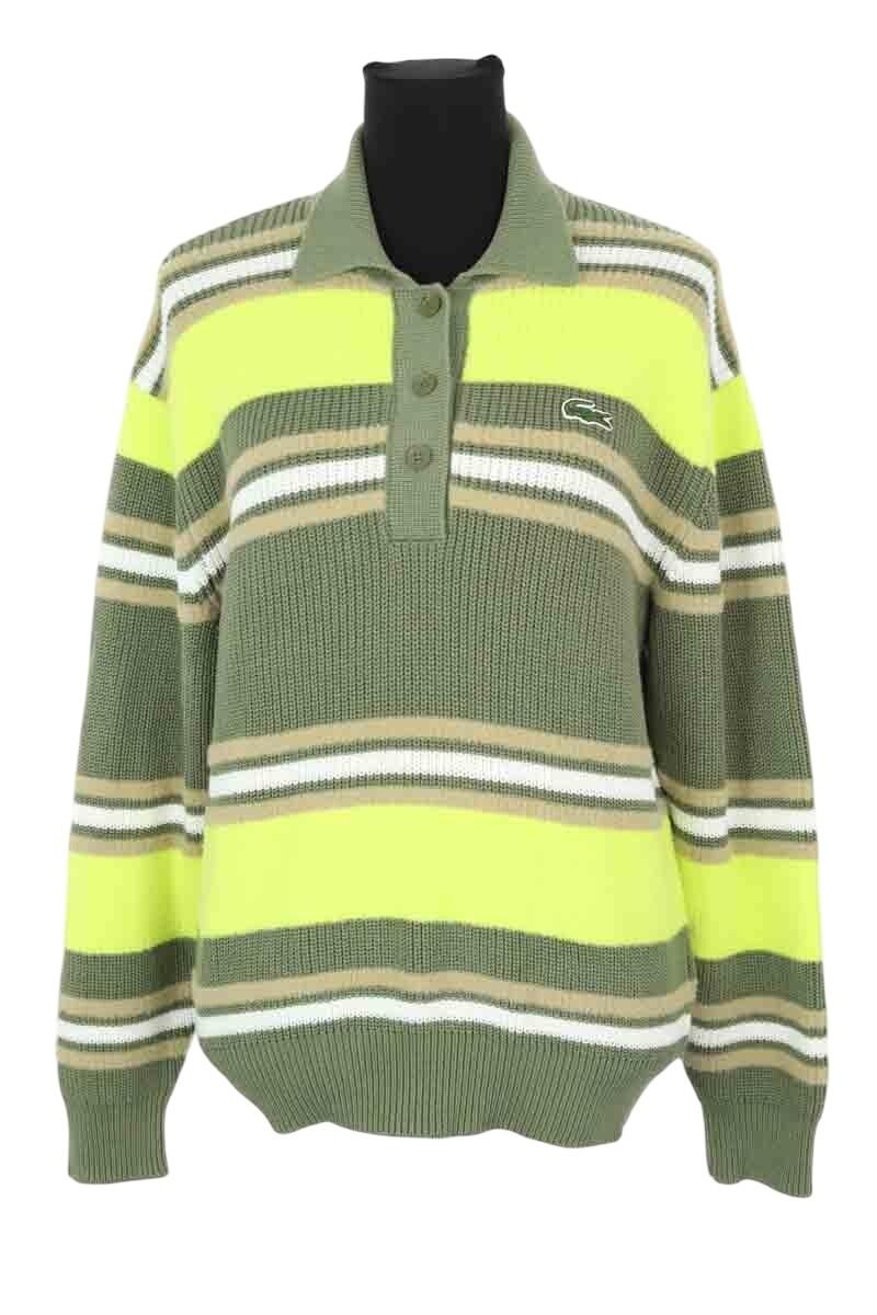 Sweater LACOSTE - SECONDE MAIN Green