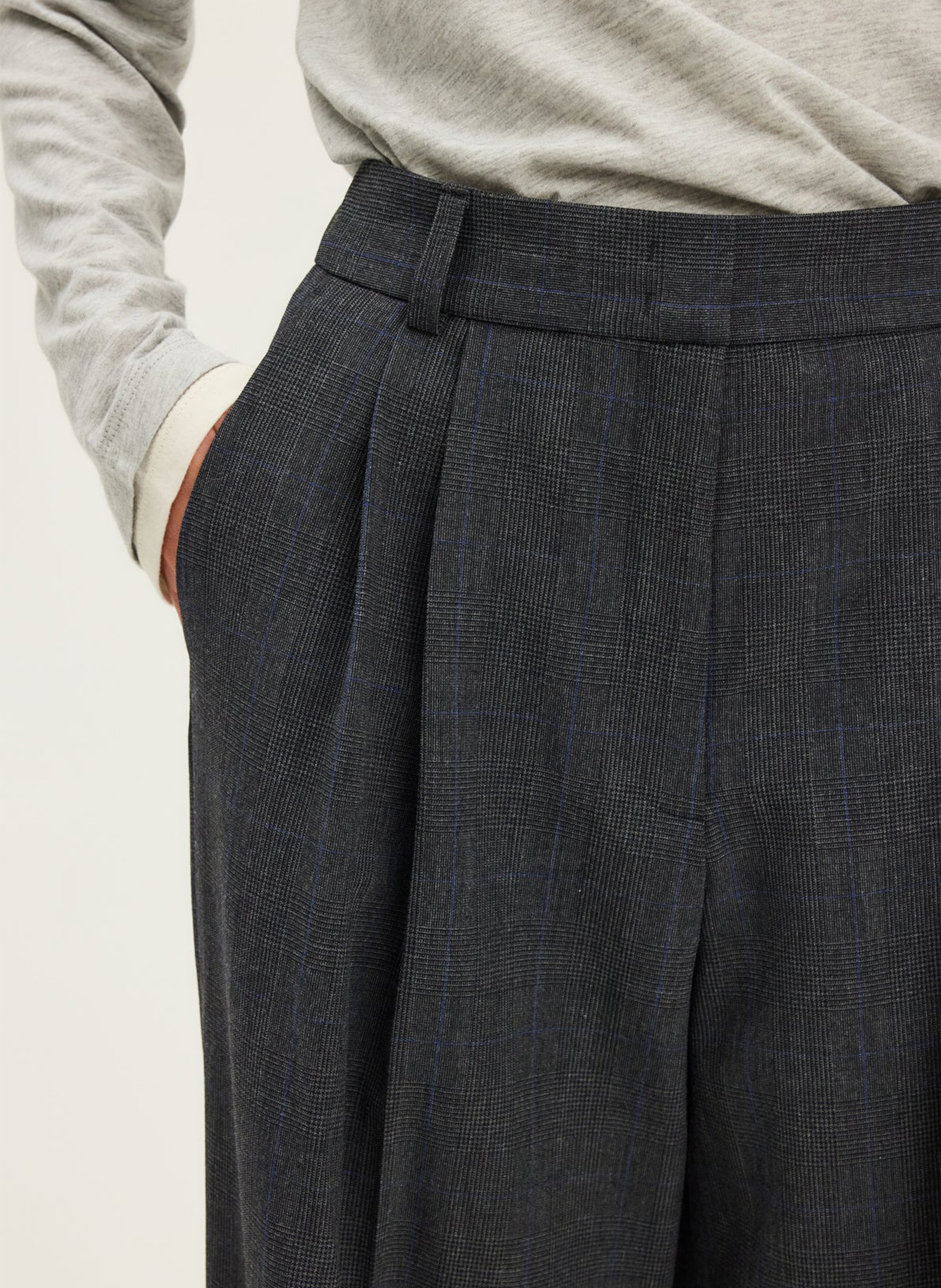 Wide trousers PABLO Grey