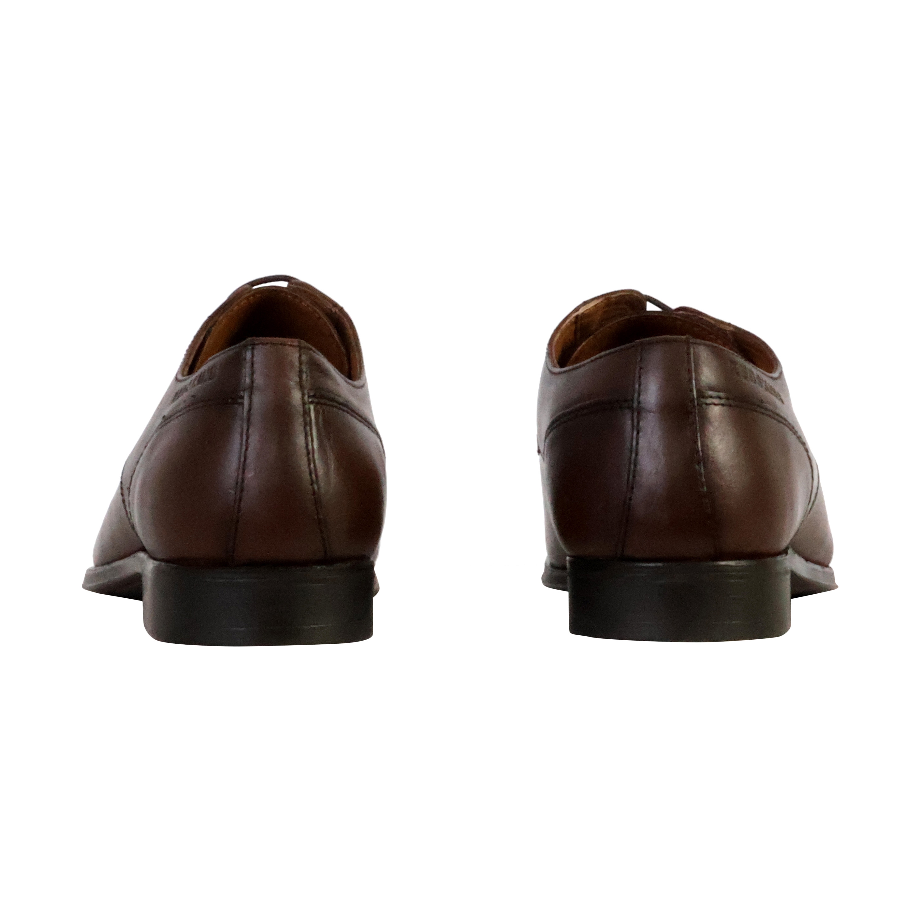 Amador leather derby shoes REDSKINS Brown