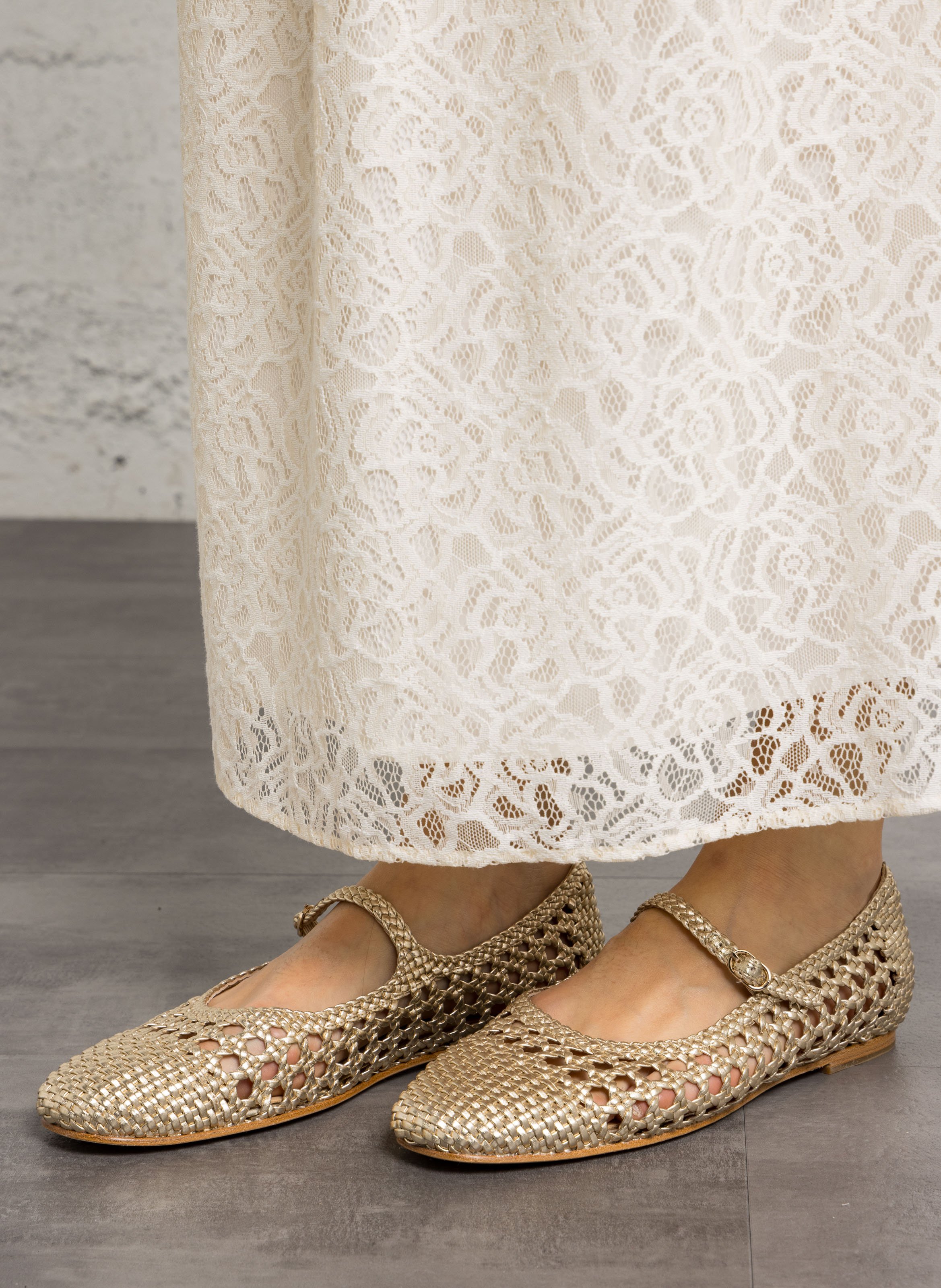 Braided ballet pumps MI/MAI