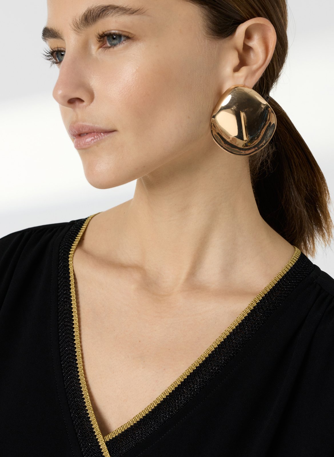 Robe courte col V GERARD DAREL Noir