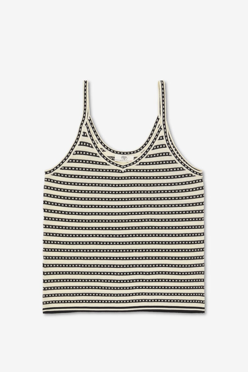 Tank top LE TEMPS DES CERISES White