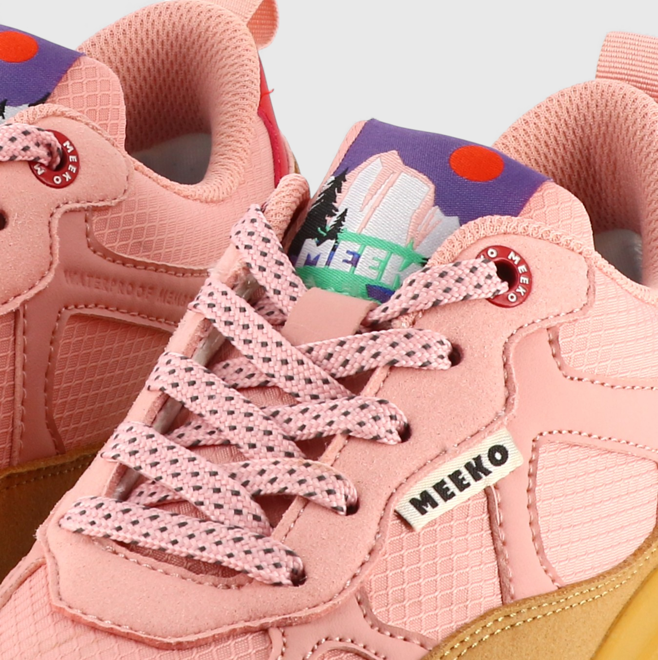 Baskets techniques et durables MEEKO Rose