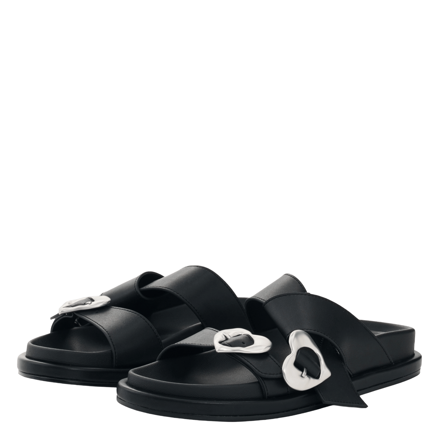 Sandales plates DESIGUAL Noir