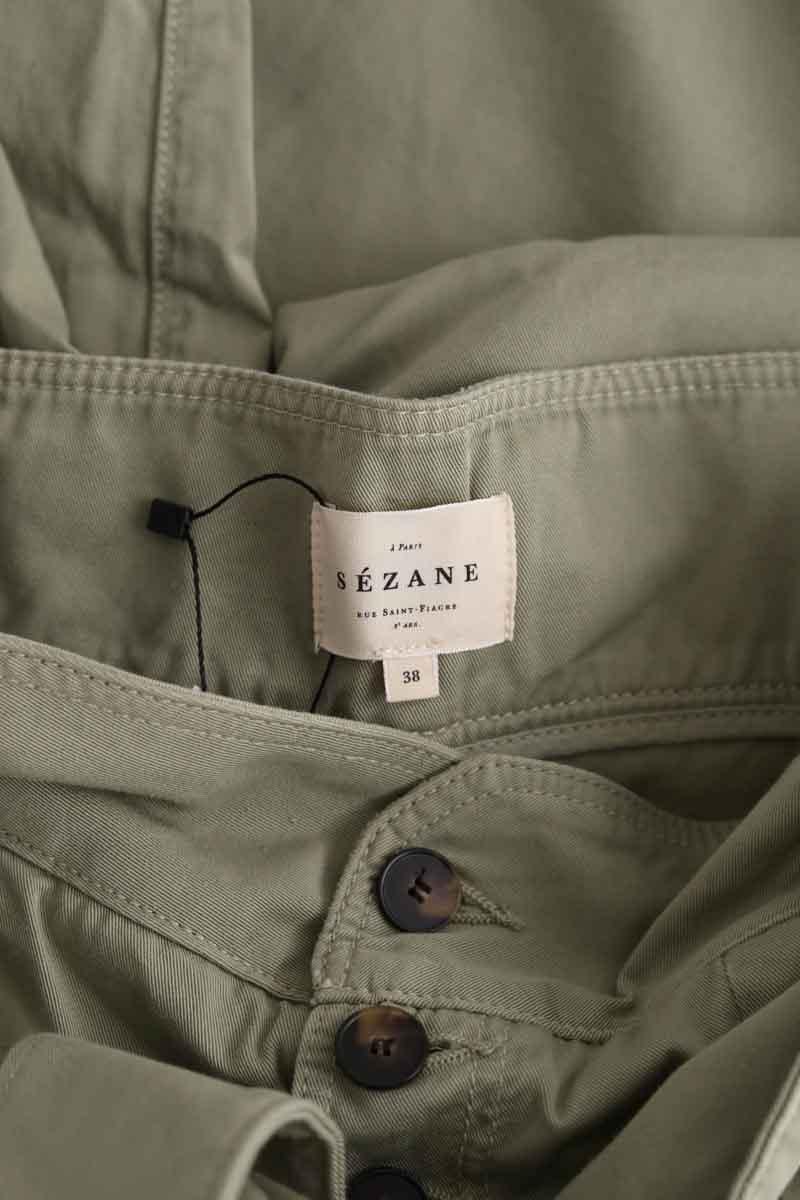 Pantalon droit SEZANE - Seconde main Bleu