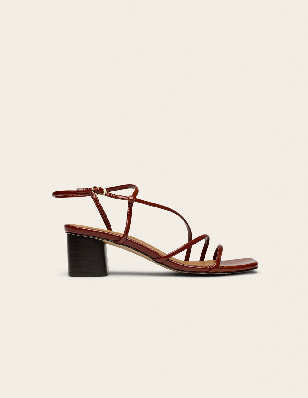 Heeled sandals  ODAJE Brown