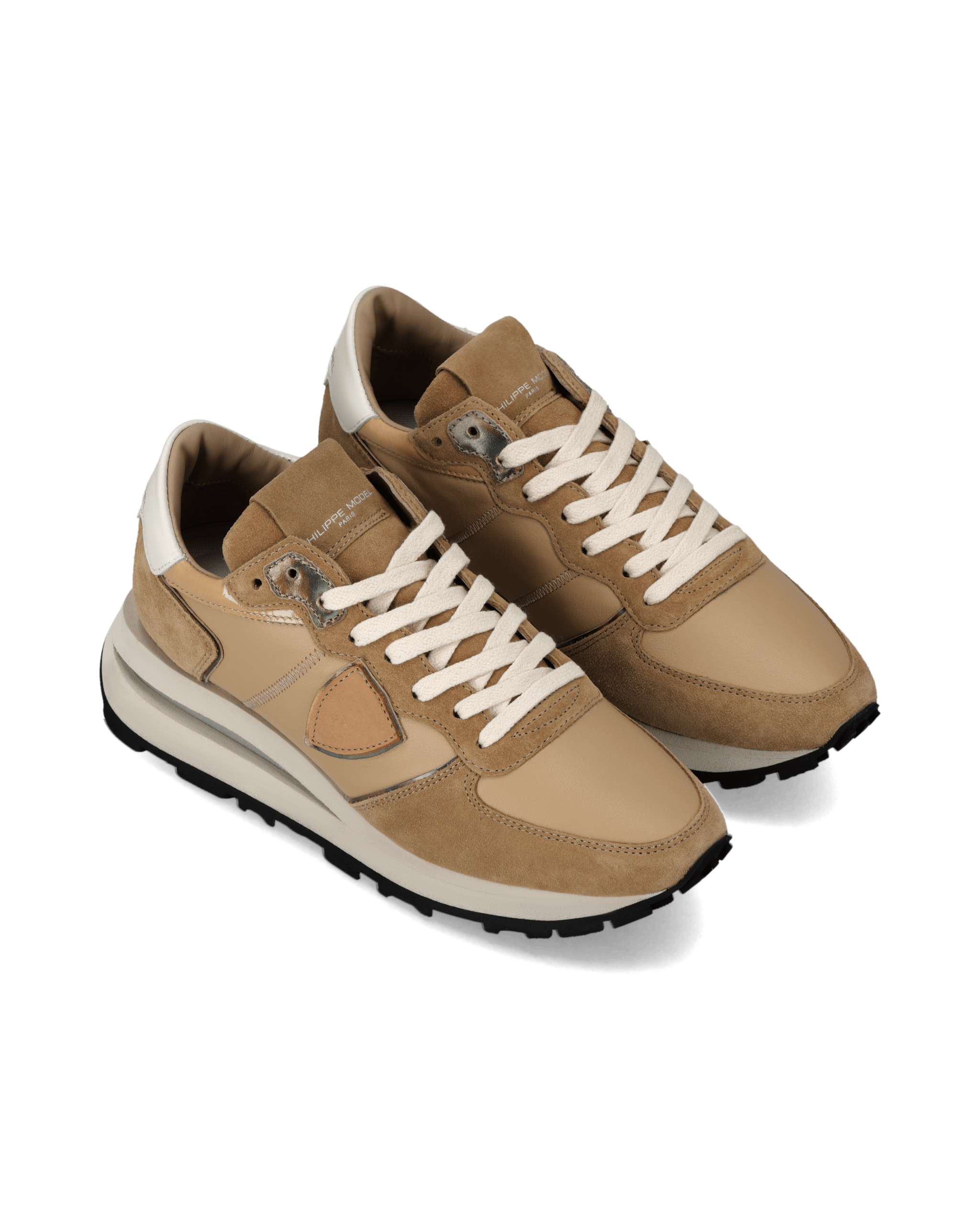 High-top running sneakers PHILIPPE MODEL Beige