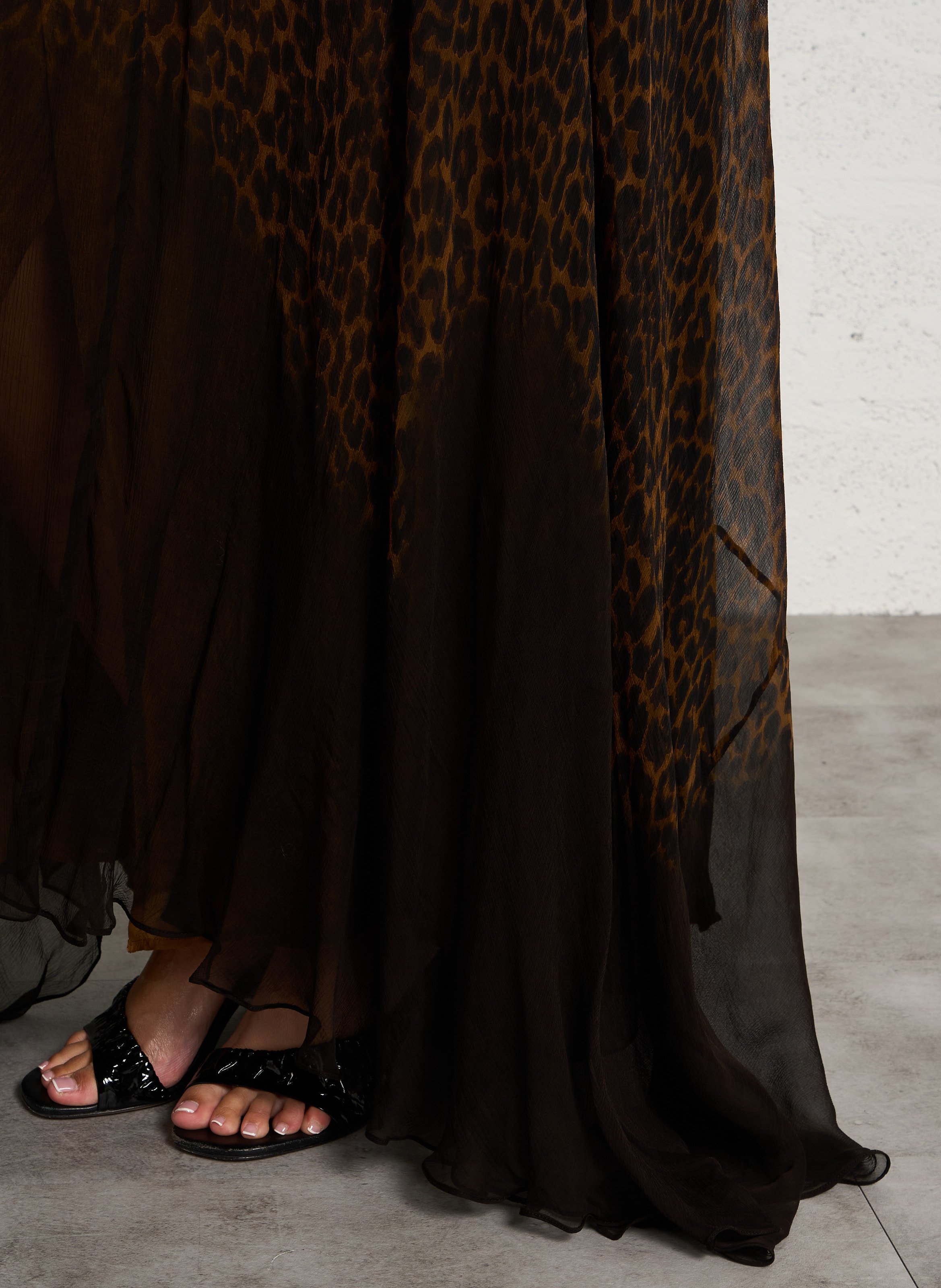 Robe longue imprimée MES DEMOISELLES Multicolore