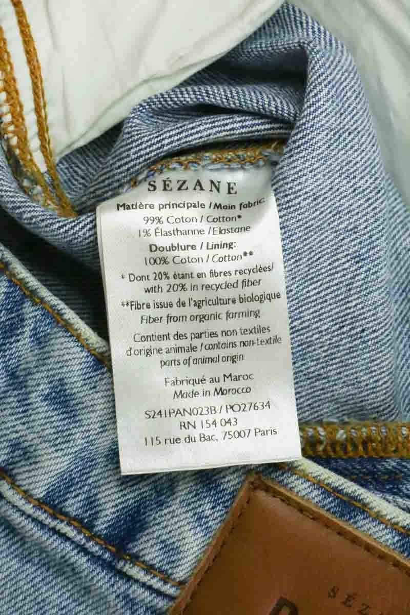 Slim-fit jeans SEZANE - Seconde main Blue