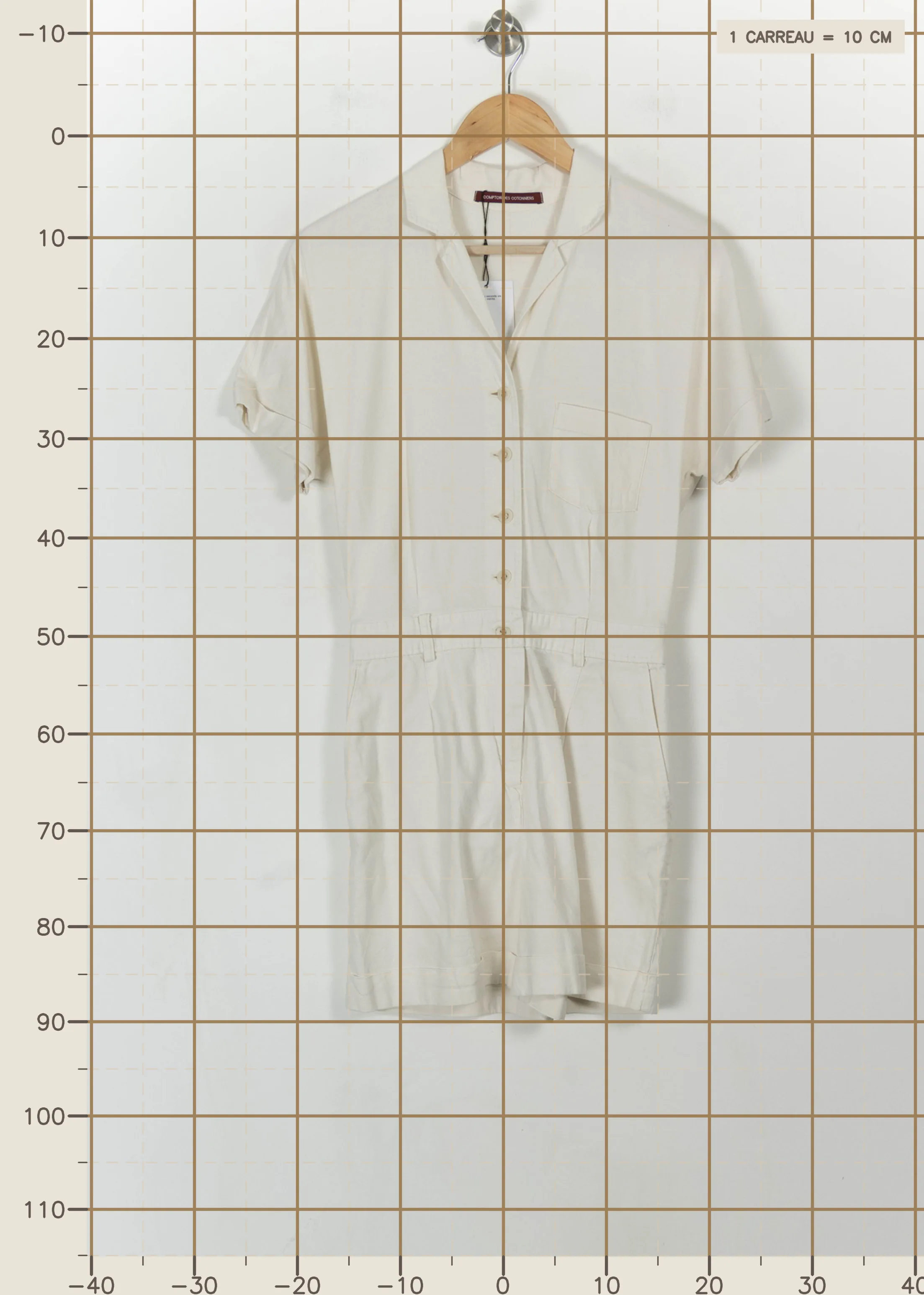 Playsuit COMPTOIR DES COTONNIERS - Seconde main White
