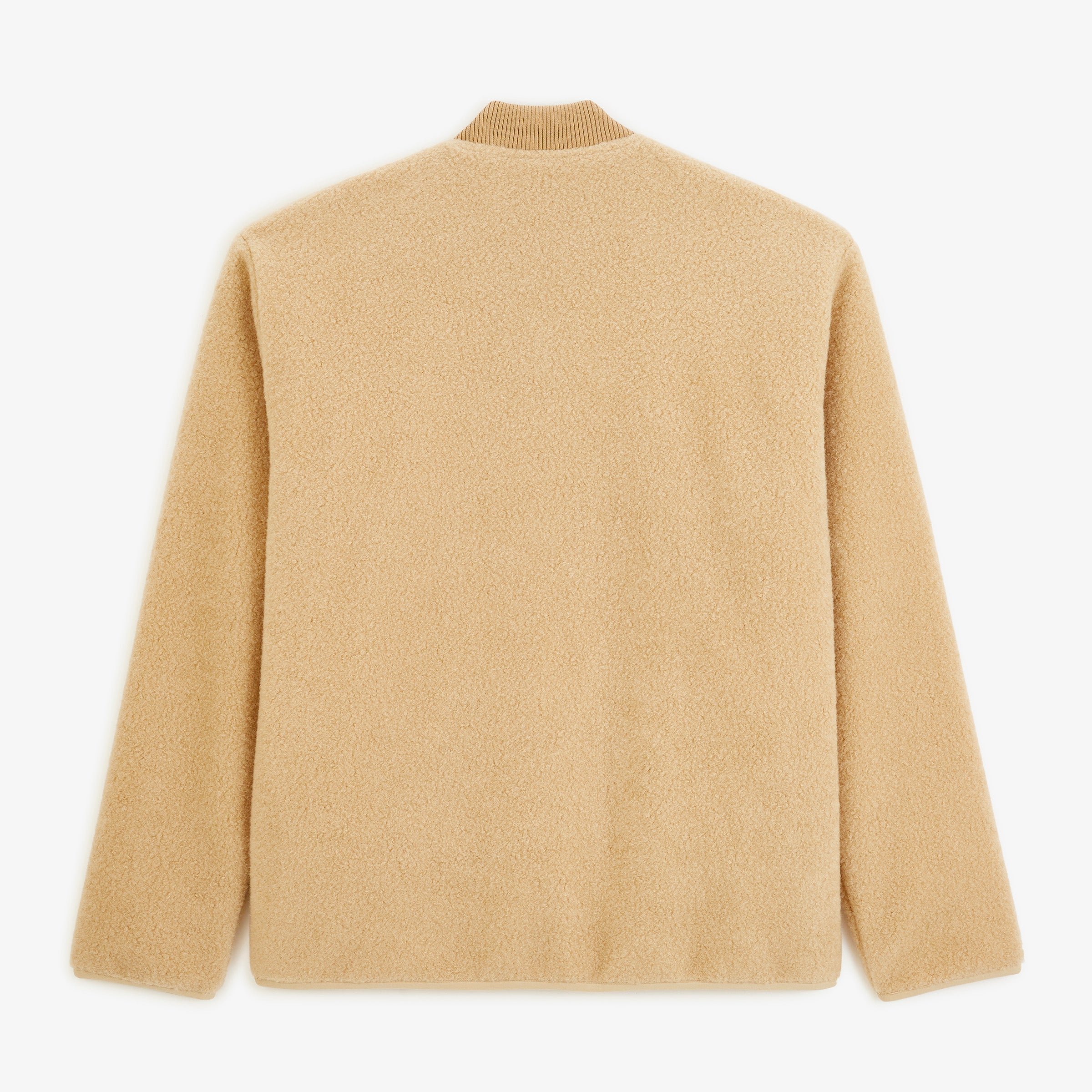 MARSEL beige sand fleece jacket SERGE BLANCO Beige