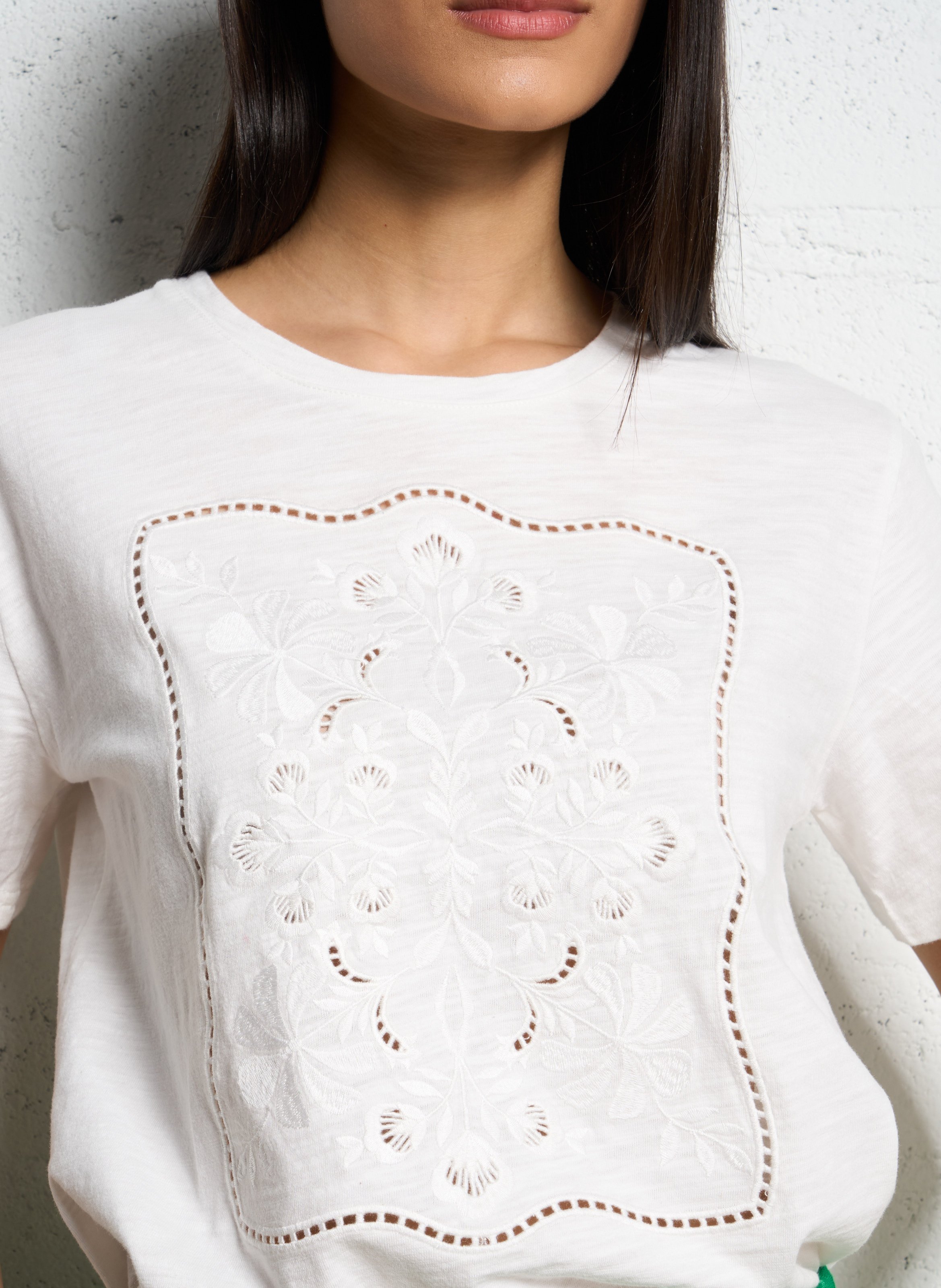 Camiliday round-neck sleeveless cotton top LA PETITE ETOILE Beige