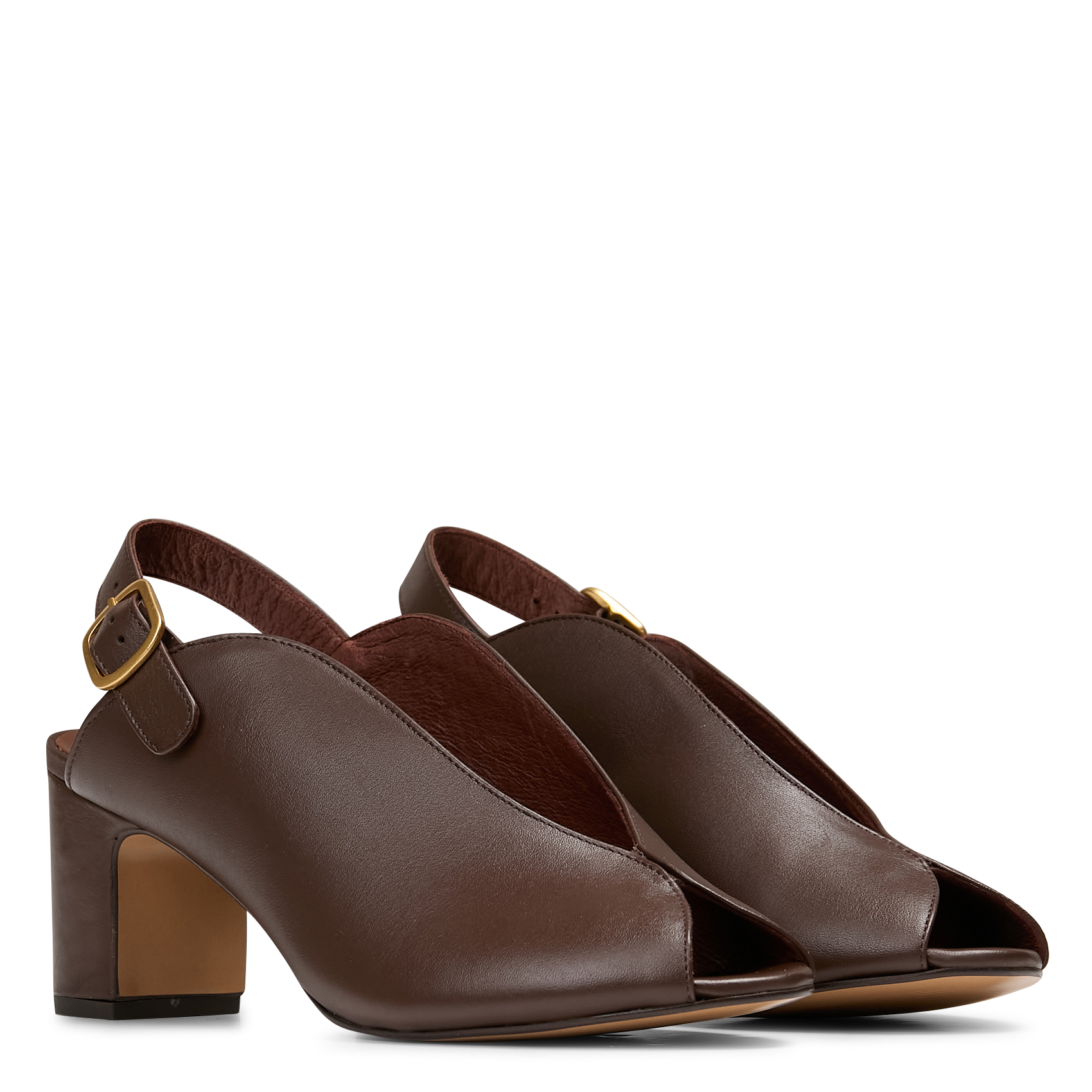 Sandales hautes en cuir ANONYMOUS COPENHAGEN Gris