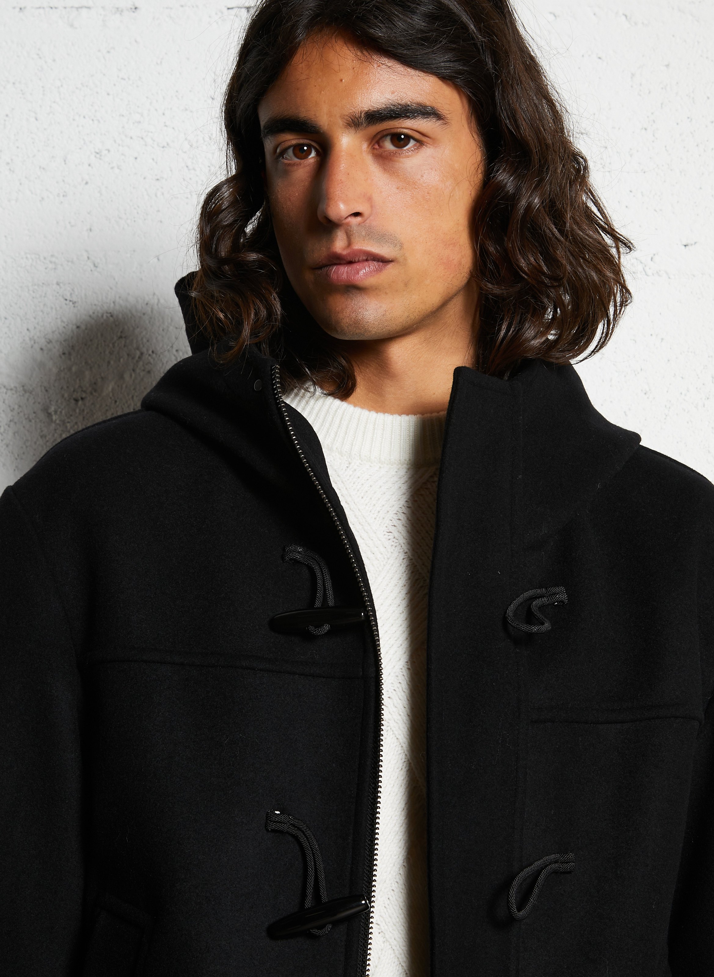 Mantel mit Stehkragen IKKS Schwarz