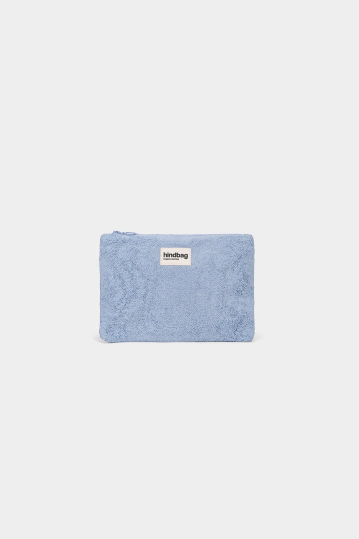 Pochette ema éponge bleu nuage HINDBAG