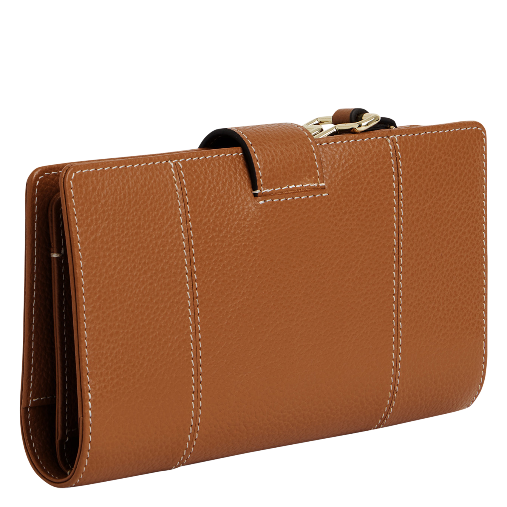 Portefeuille en cuir LE TANNEUR Marron