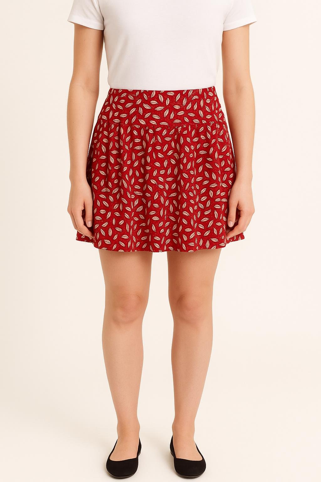 Skirt COMPTOIR DES COTONNIERS - Seconde main Red