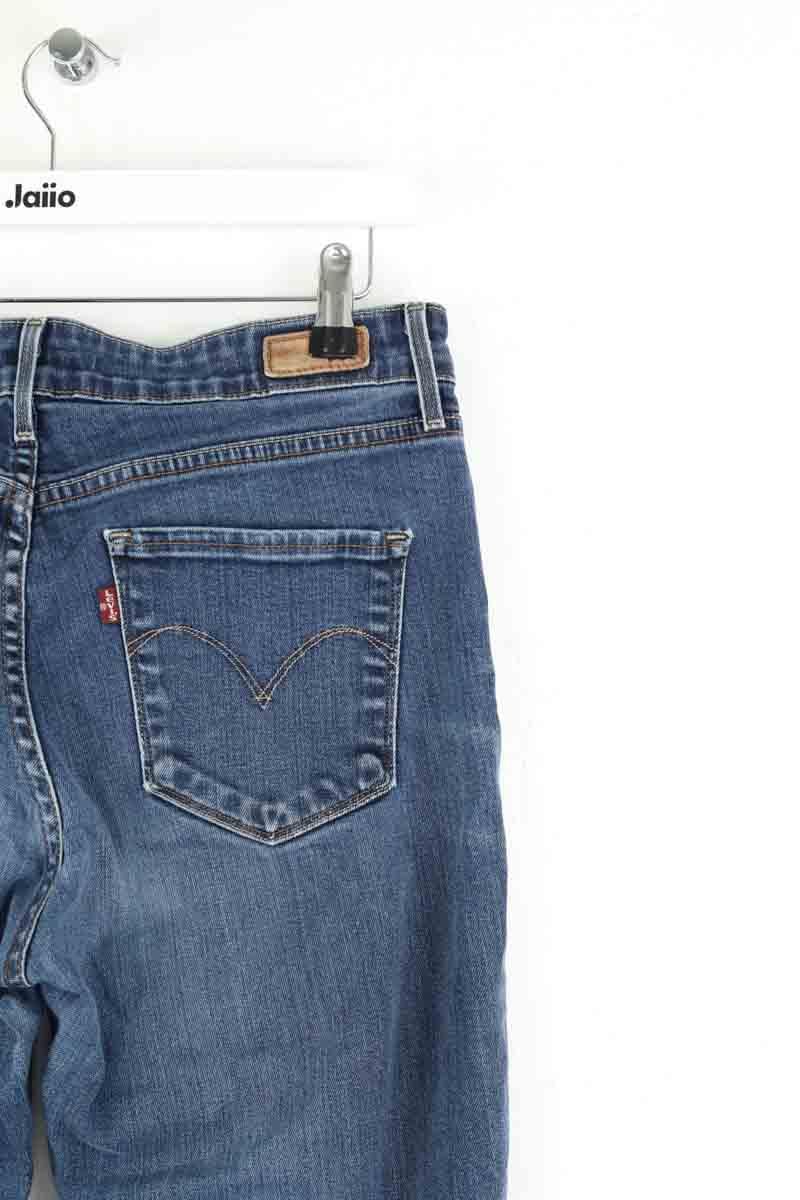 Cotton skinny jeans LEVI'S - Seconde main Blue