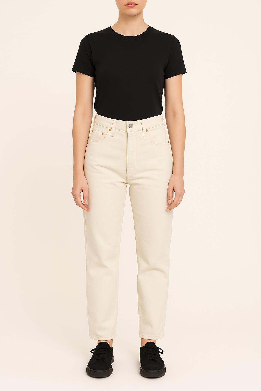 PANTS LEVI'S - Seconde main White