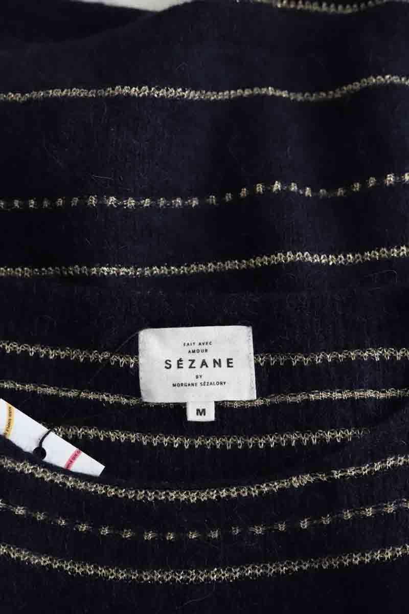 Wool sweater SEZANE - Seconde main Blue