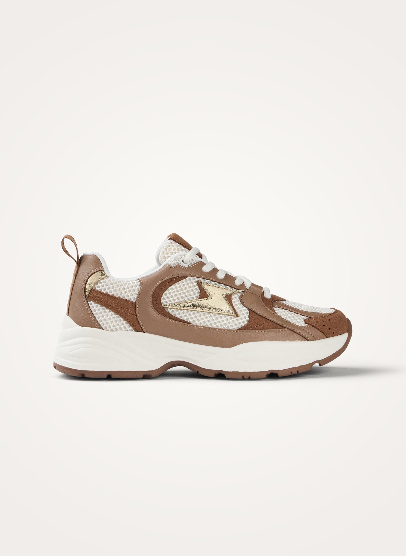 Low mesh sneakers VANESSA WU Brown