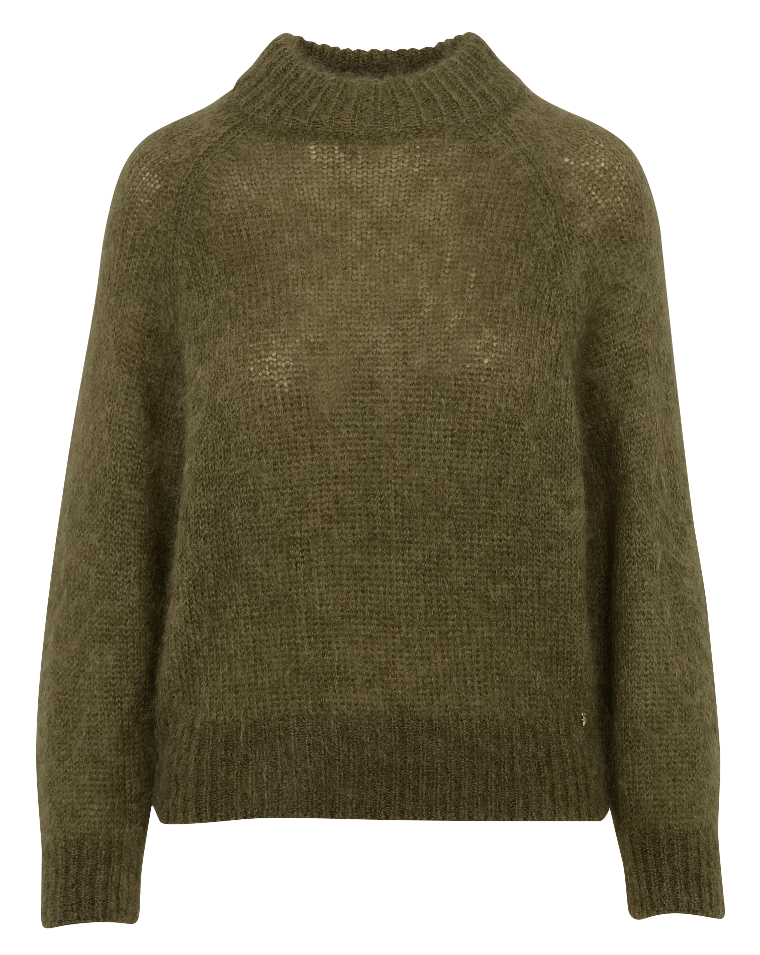 Round neck sweater in mixed wool DES PETITS HAUTS Multicolored
