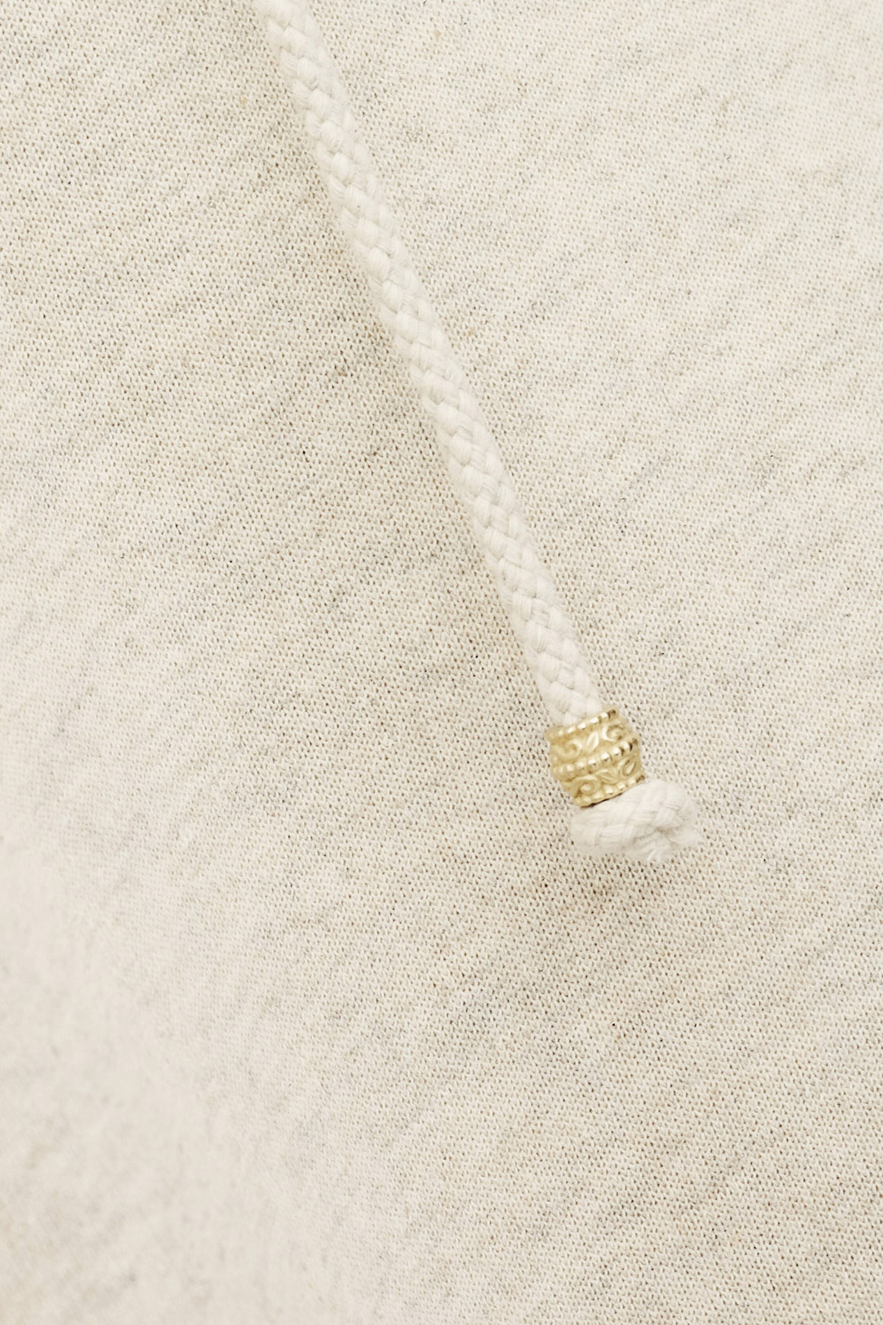 Sweat oversize à capuche en coton mélangé BA&SH Beige