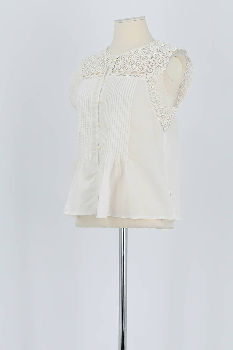 Azawood sleeveless top LEVI'S - Seconde main White