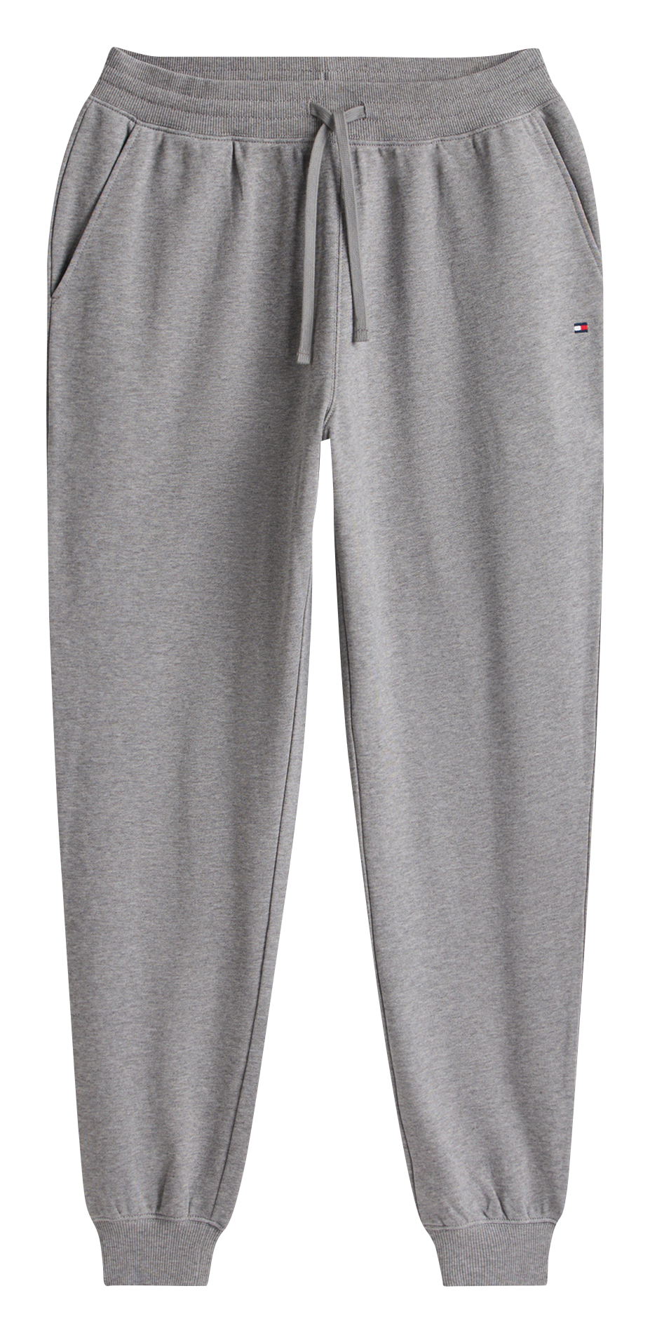Straight cotton joggers TOMMY HILFIGER Grey