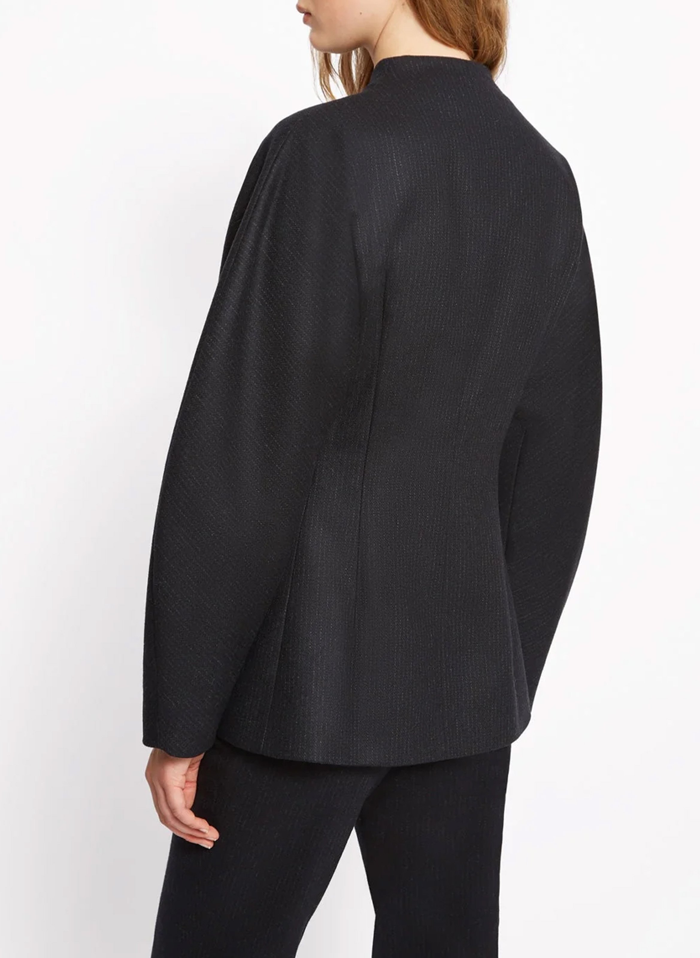 Aquarelle - Taillierte Baumwolljacke  ROSEANNA Schwarz